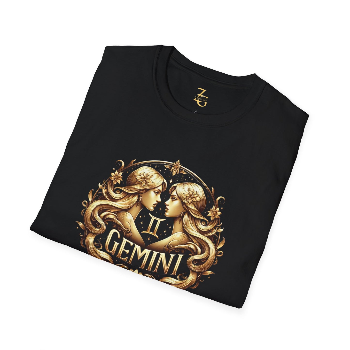 Gemini Softstyle T-Shirt/Gold