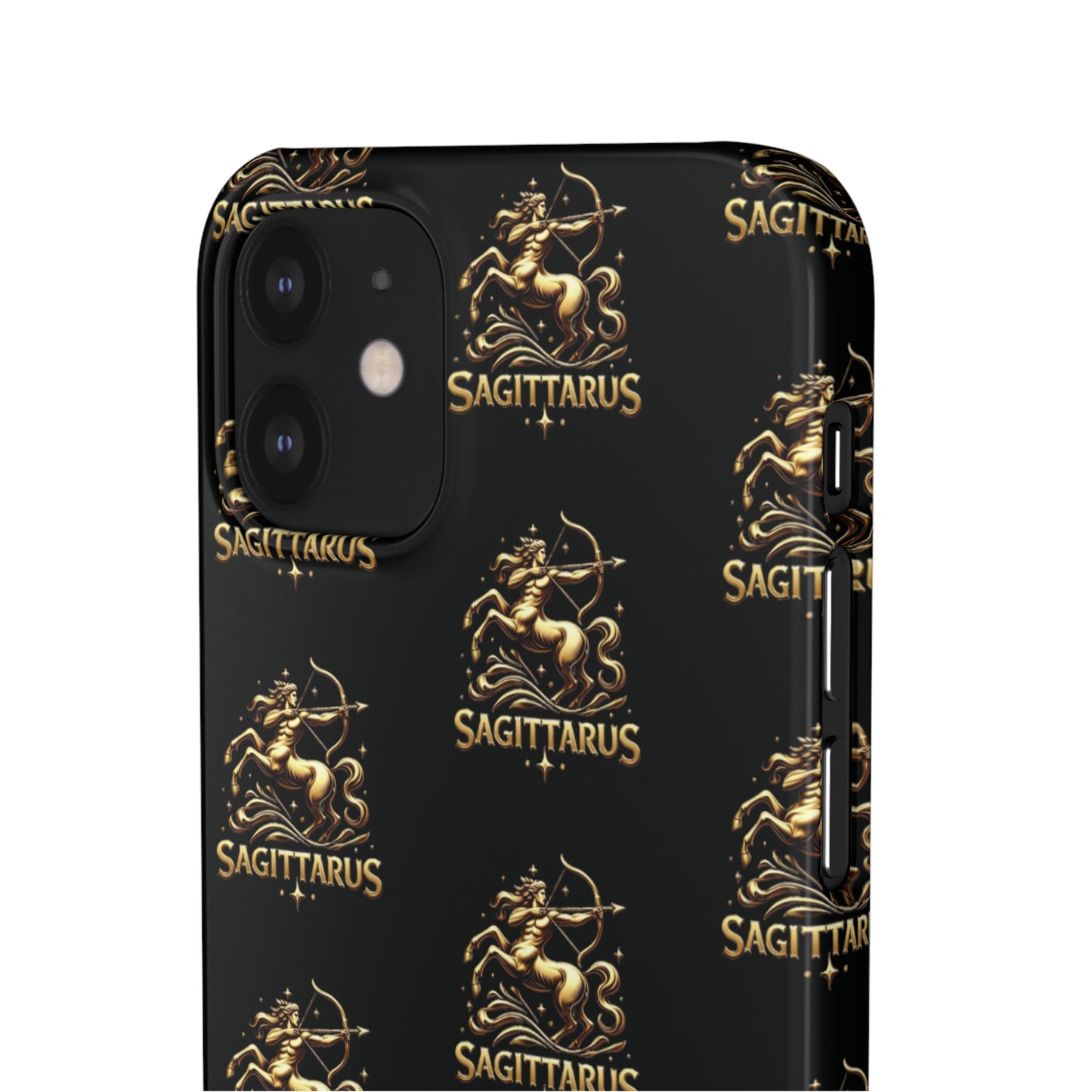 Sagittarius Patterned Snap Cases