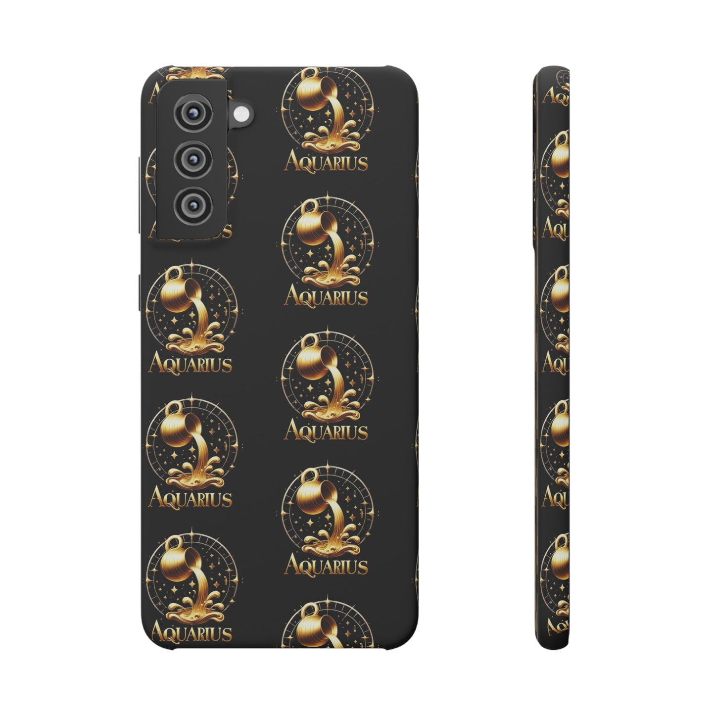 Aquarius Patterned Snap Cases