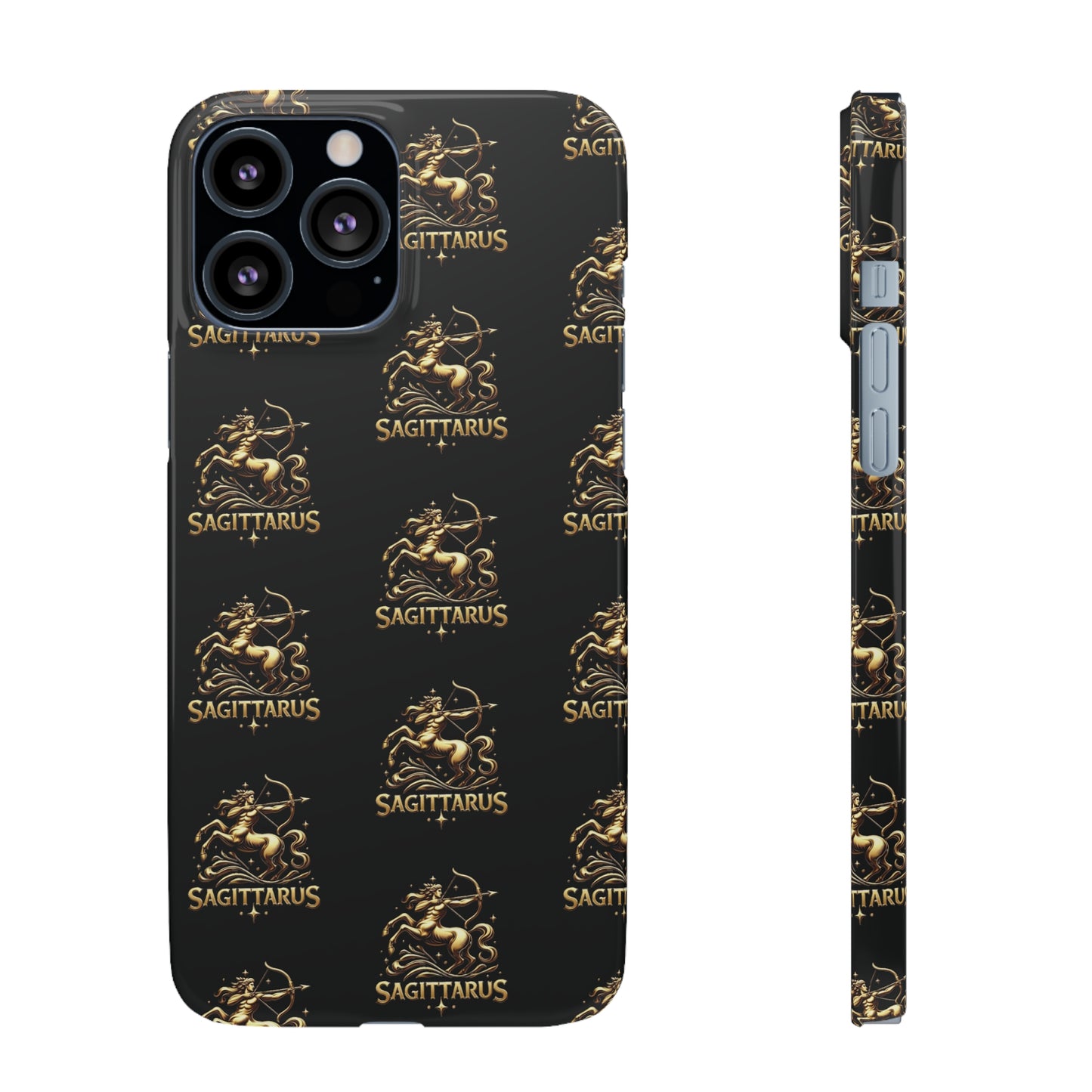 Sagittarius Patterned Snap Cases