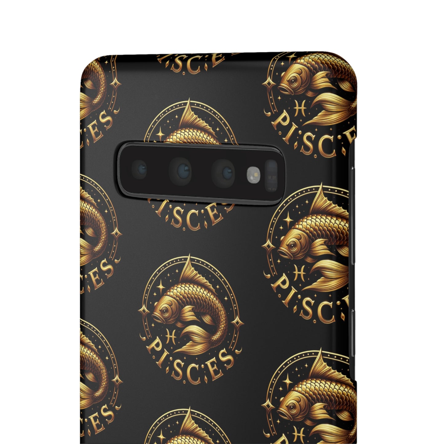 Pisces Patterned Snap Cases