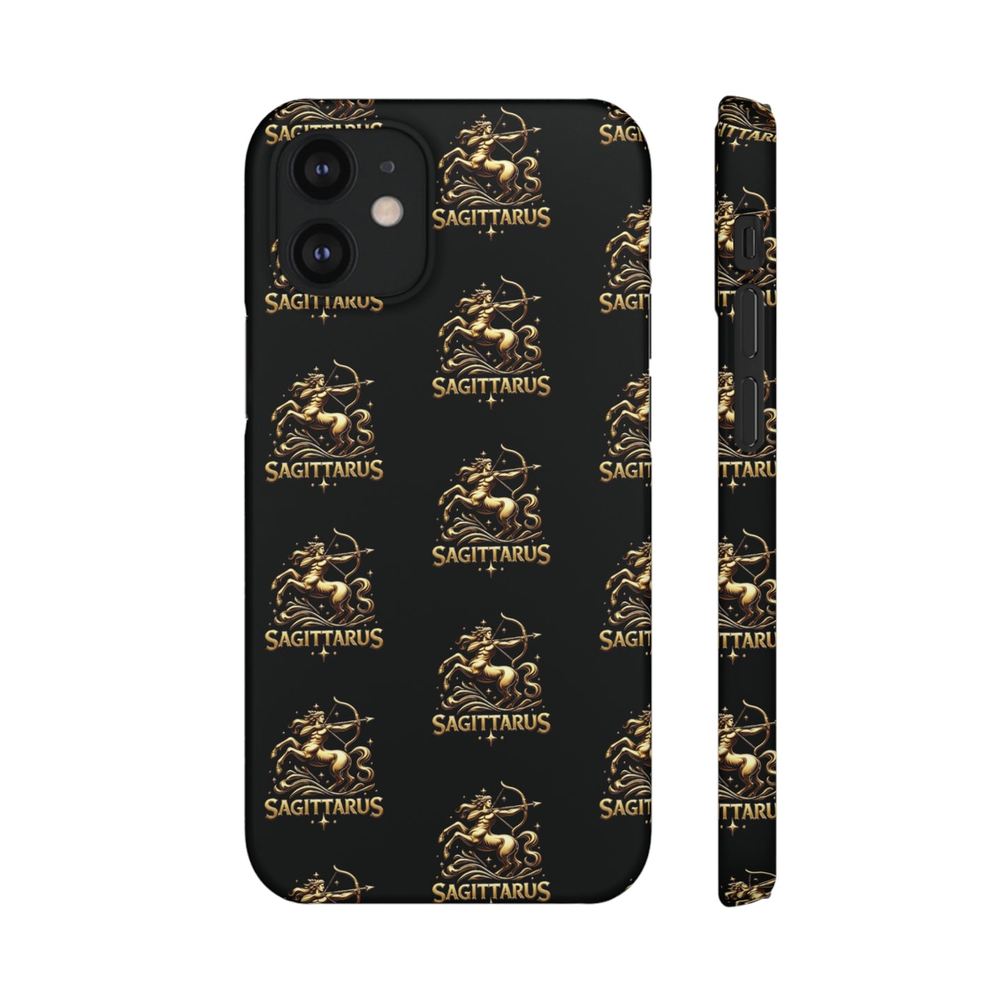 Sagittarius Patterned Snap Cases