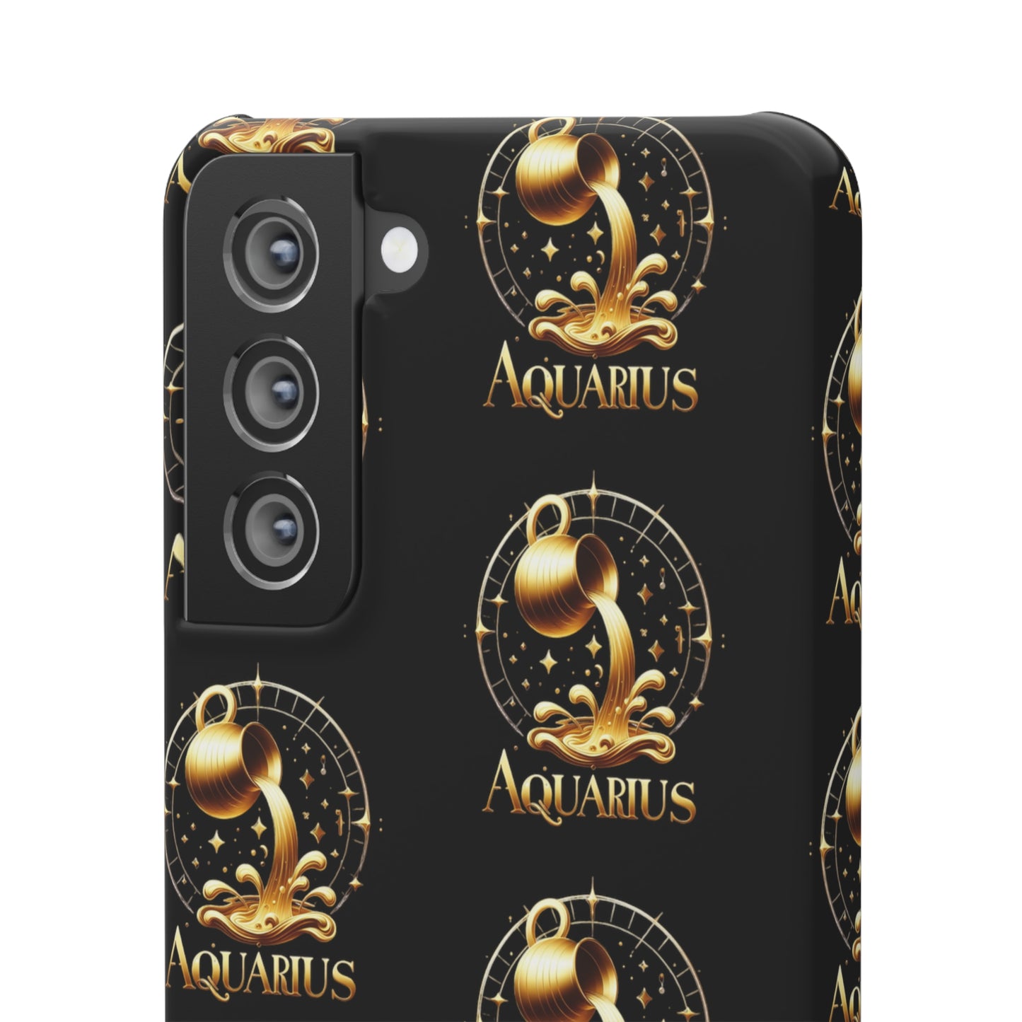 Aquarius Patterned Snap Cases