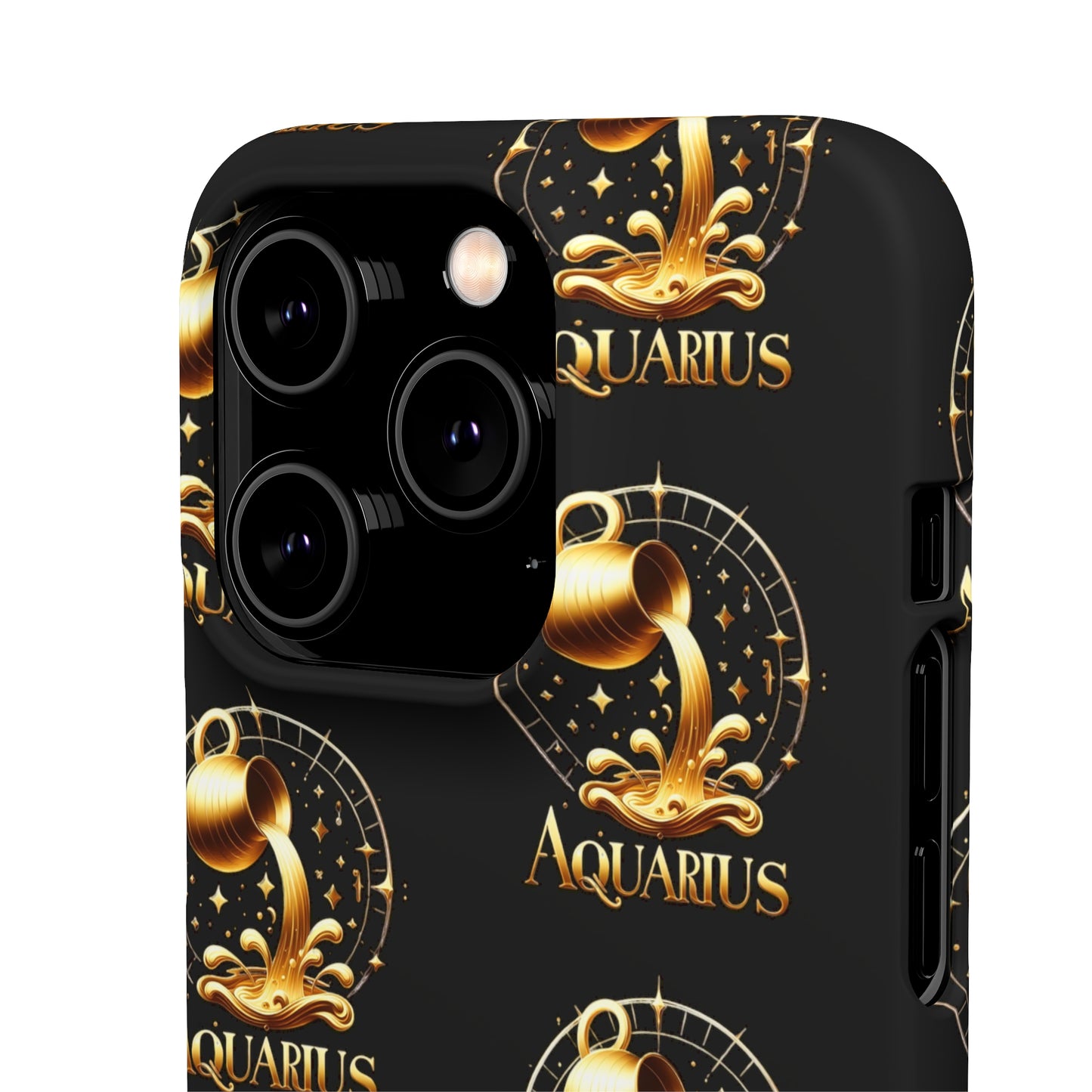 Aquarius Patterned Snap Cases