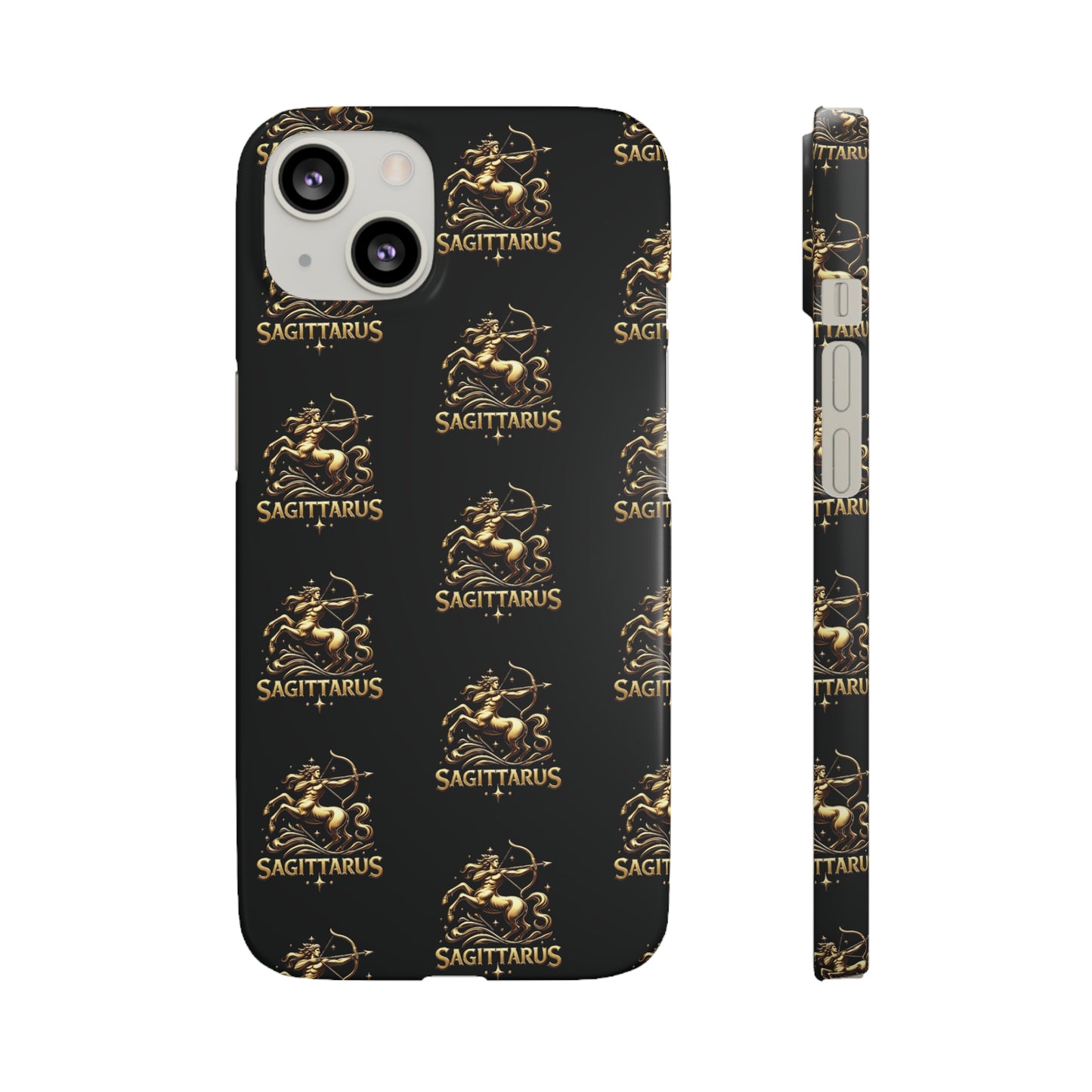 Sagittarius Patterned Snap Cases