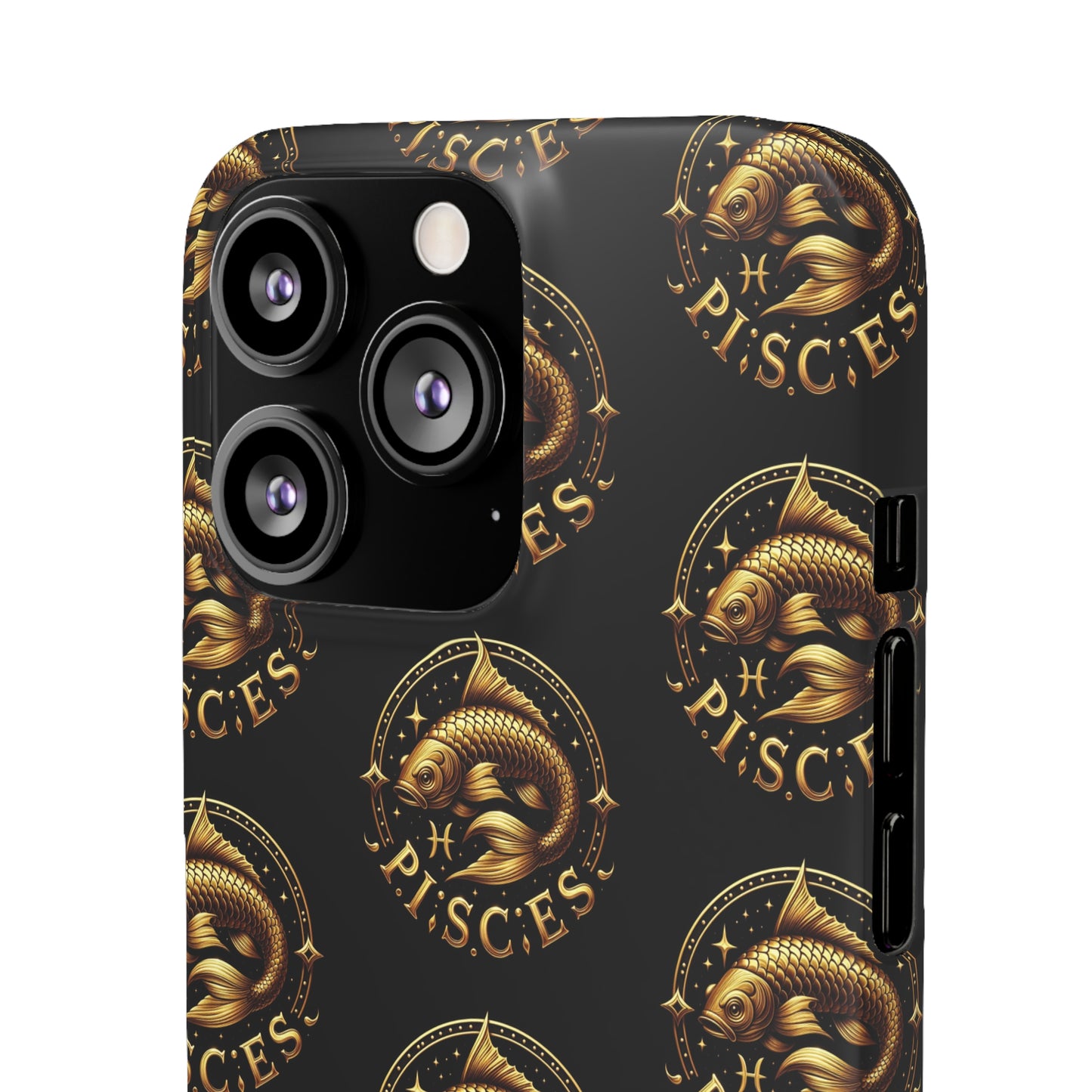 Pisces Patterned Snap Cases