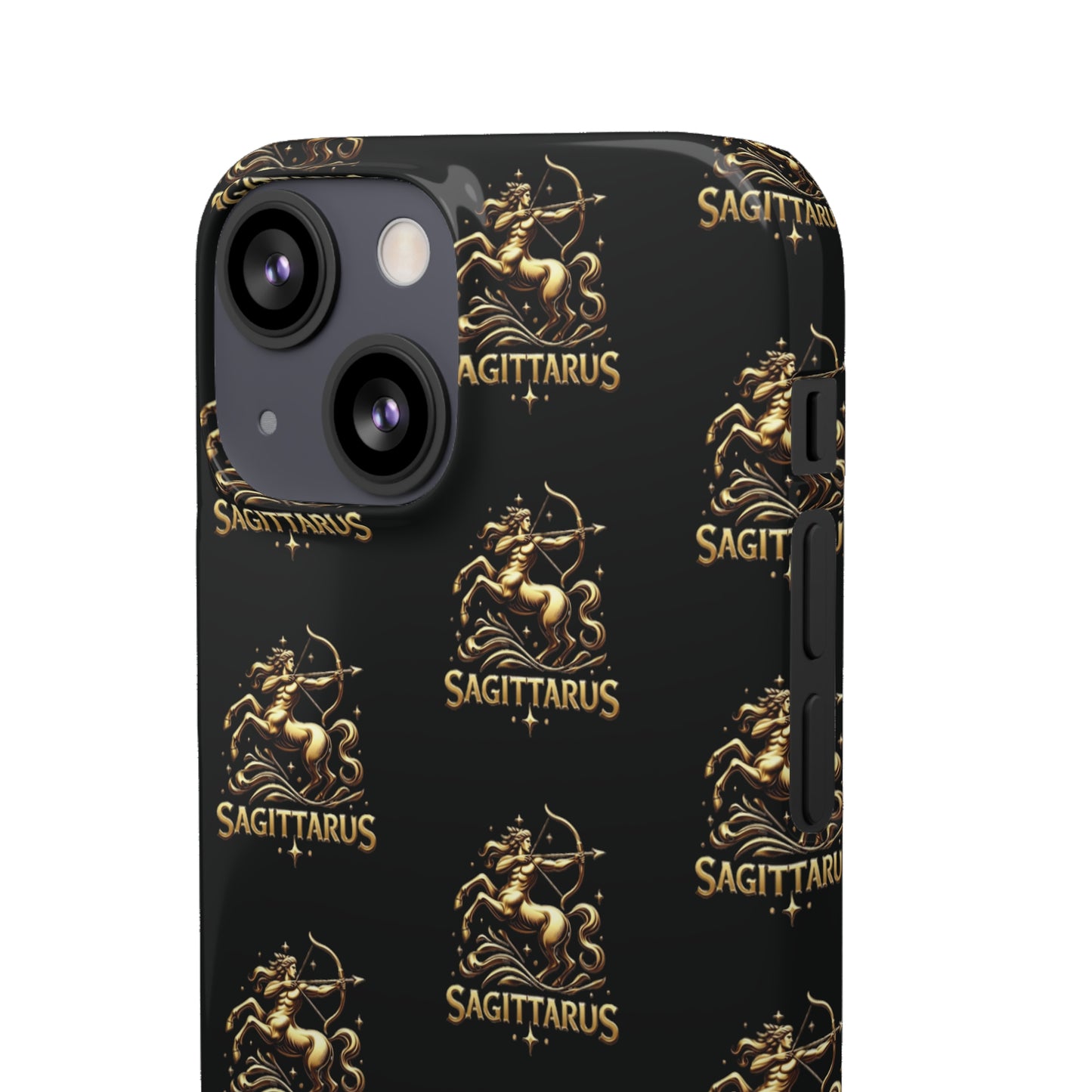 Sagittarius Patterned Snap Cases