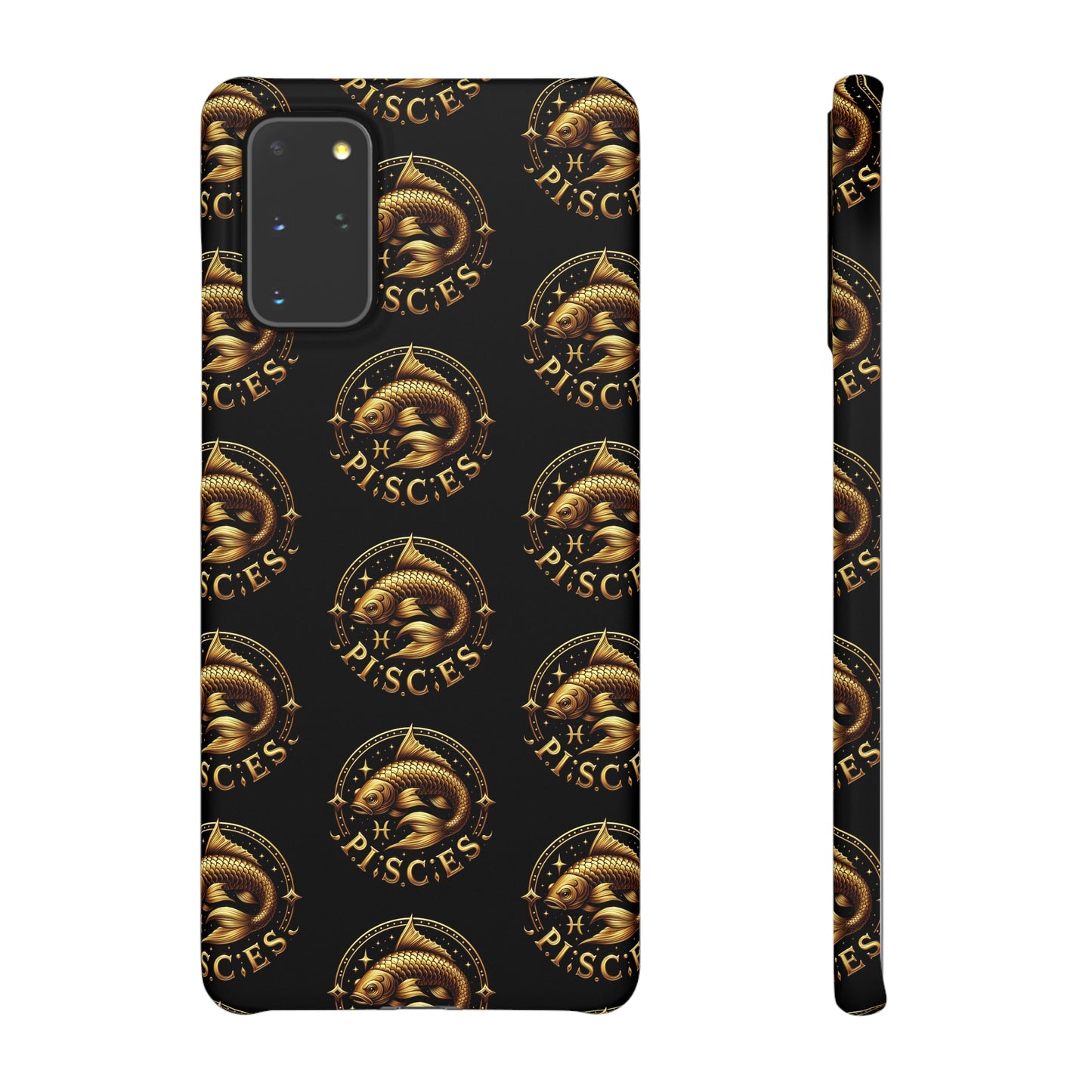 Pisces Patterned Snap Cases