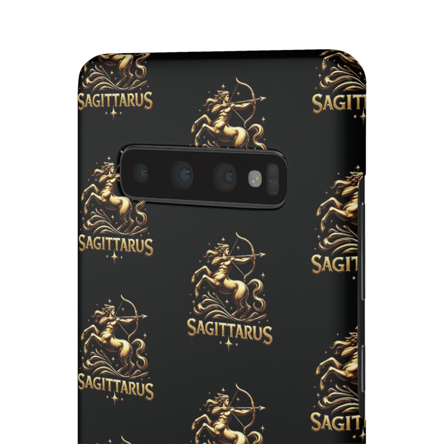 Sagittarius Patterned Snap Cases