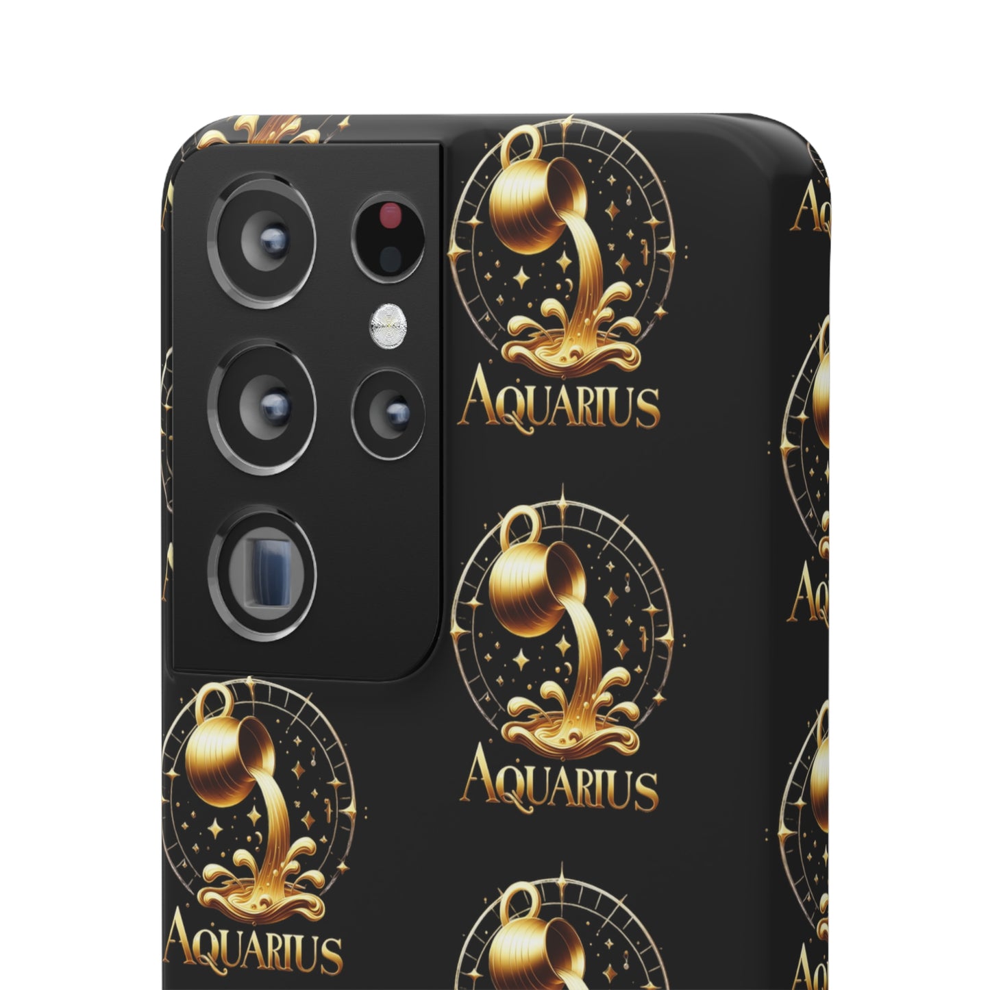 Aquarius Patterned Snap Cases