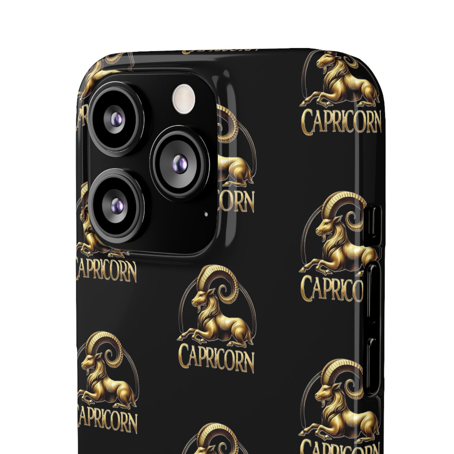 Capricorn Patterned Snap Cases