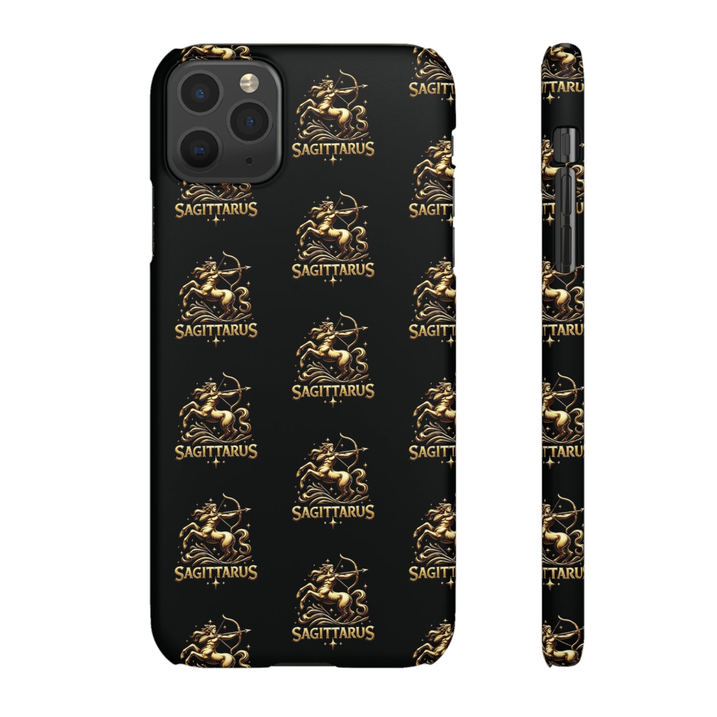 Sagittarius Patterned Snap Cases