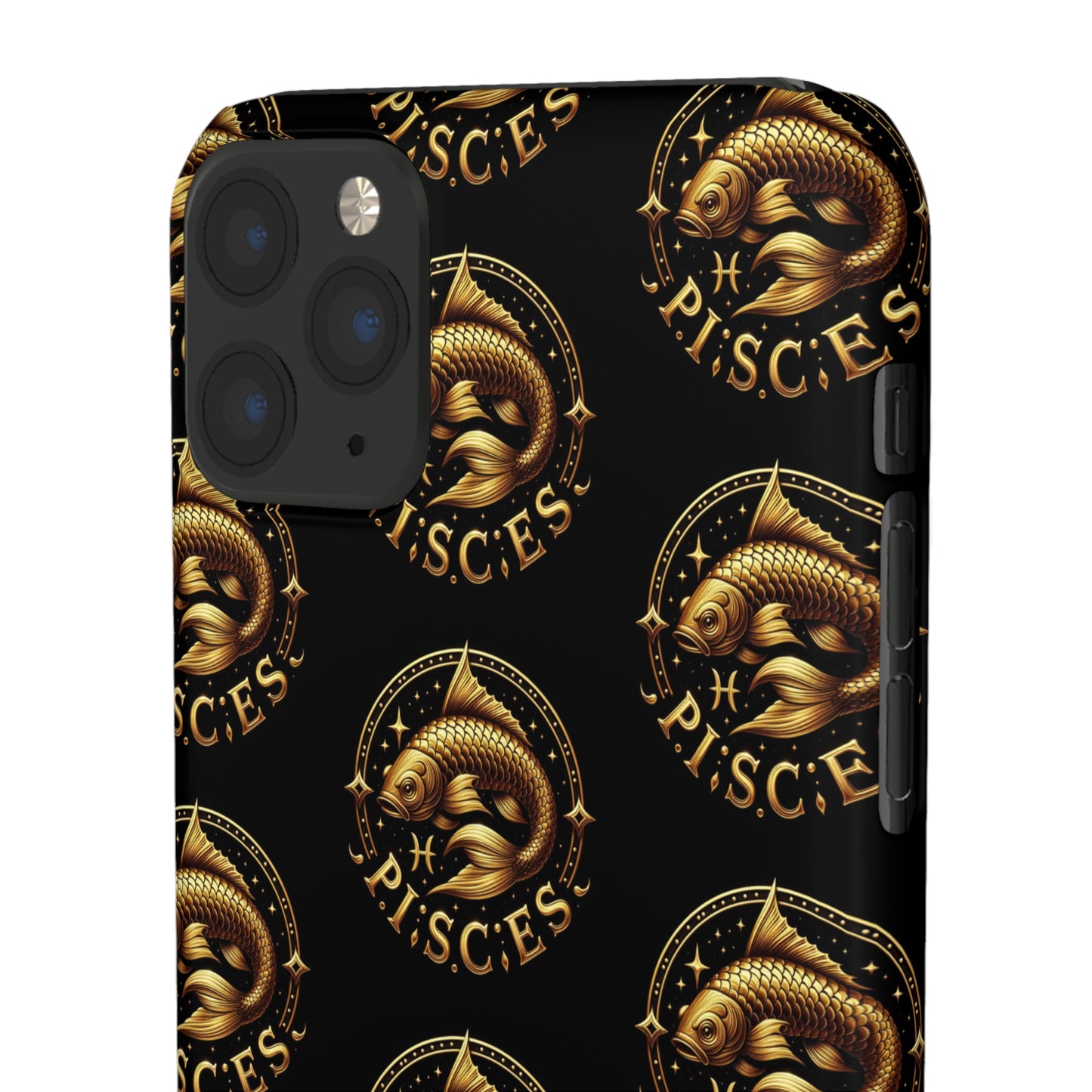 Pisces Patterned Snap Cases