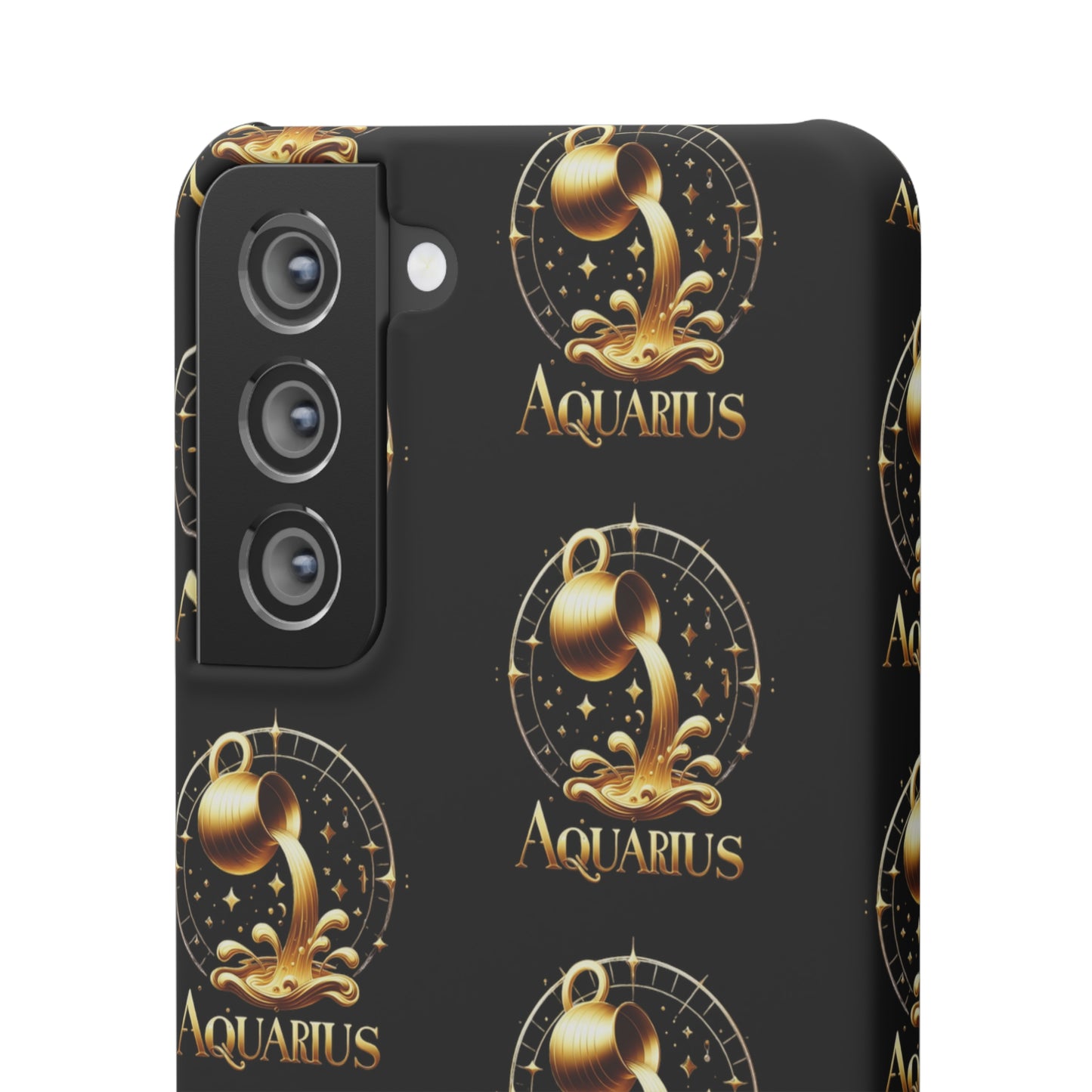 Aquarius Patterned Snap Cases