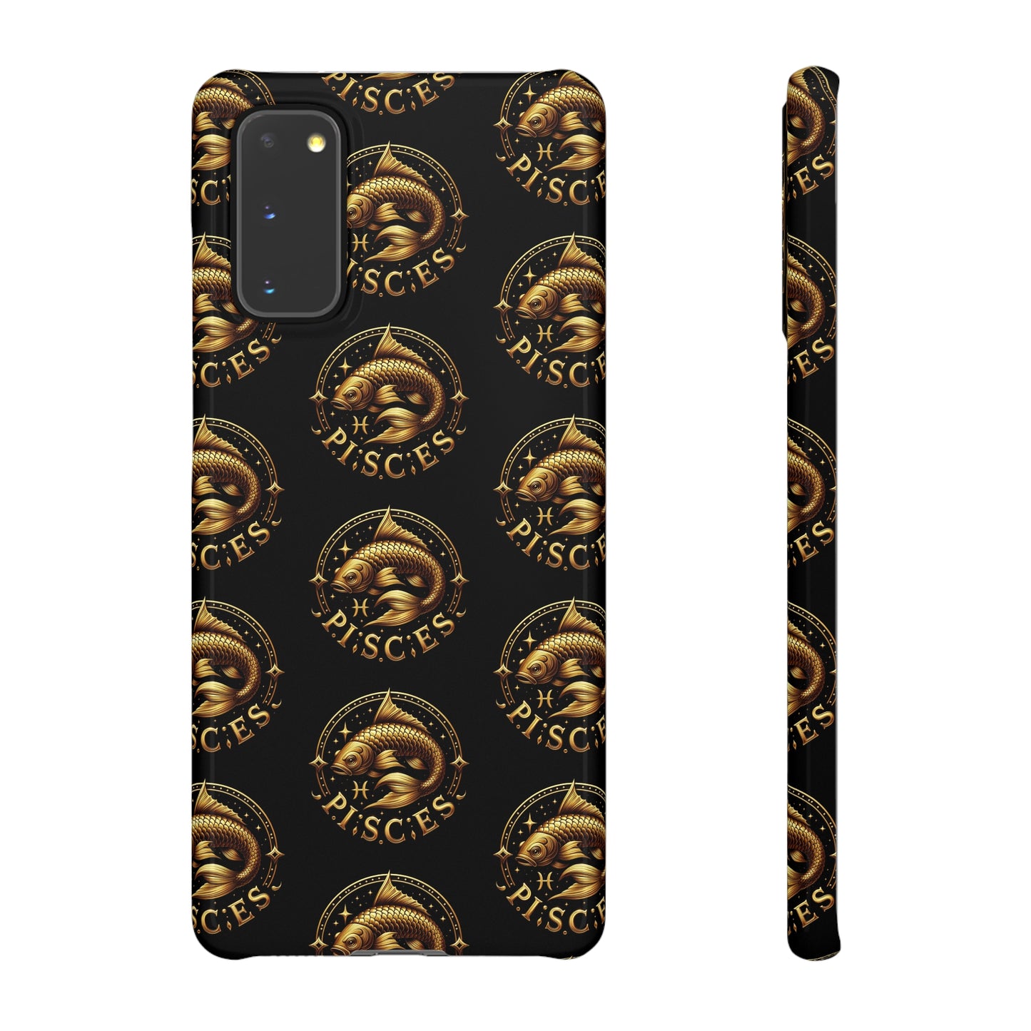 Pisces Patterned Snap Cases