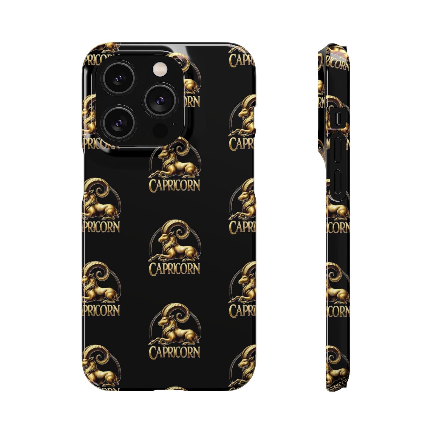 Capricorn Patterned Snap Cases