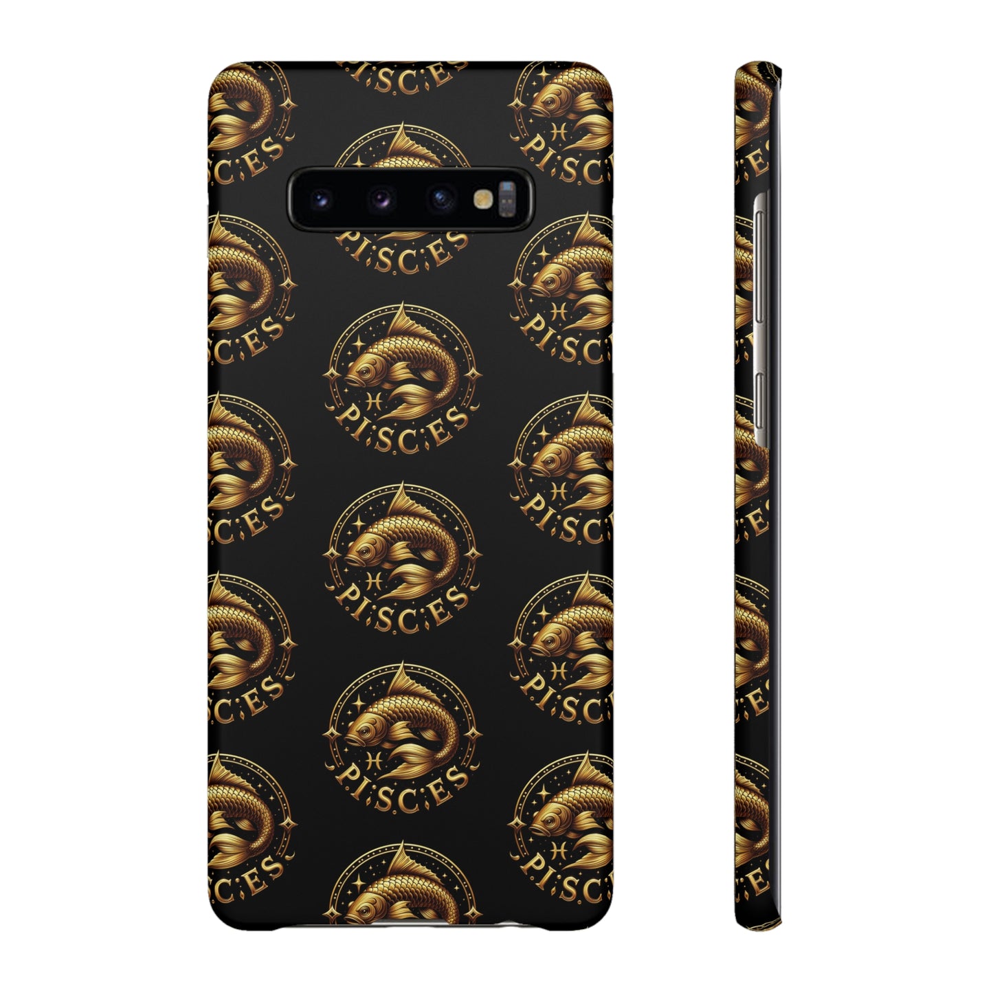 Pisces Patterned Snap Cases