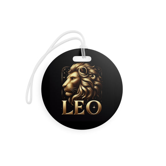 Leo Luggage Tags/Gold