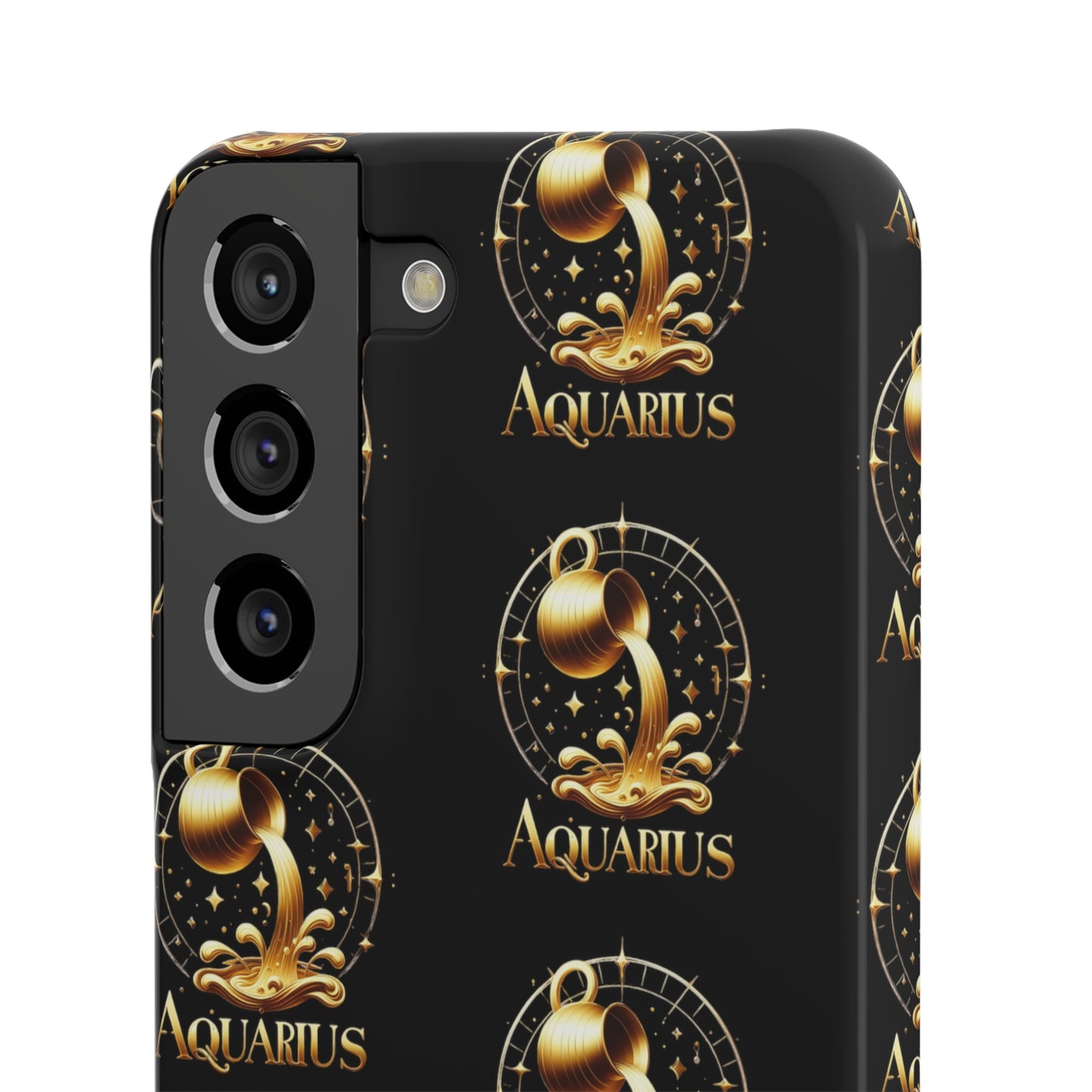 Aquarius Patterned Snap Cases