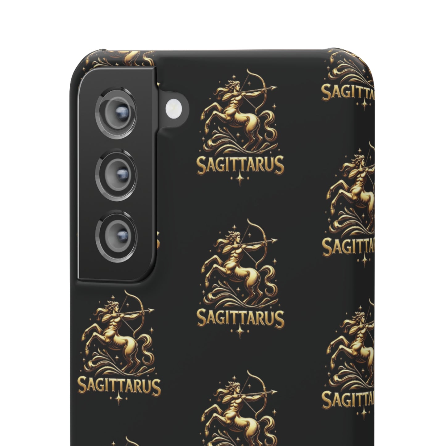 Sagittarius Patterned Snap Cases