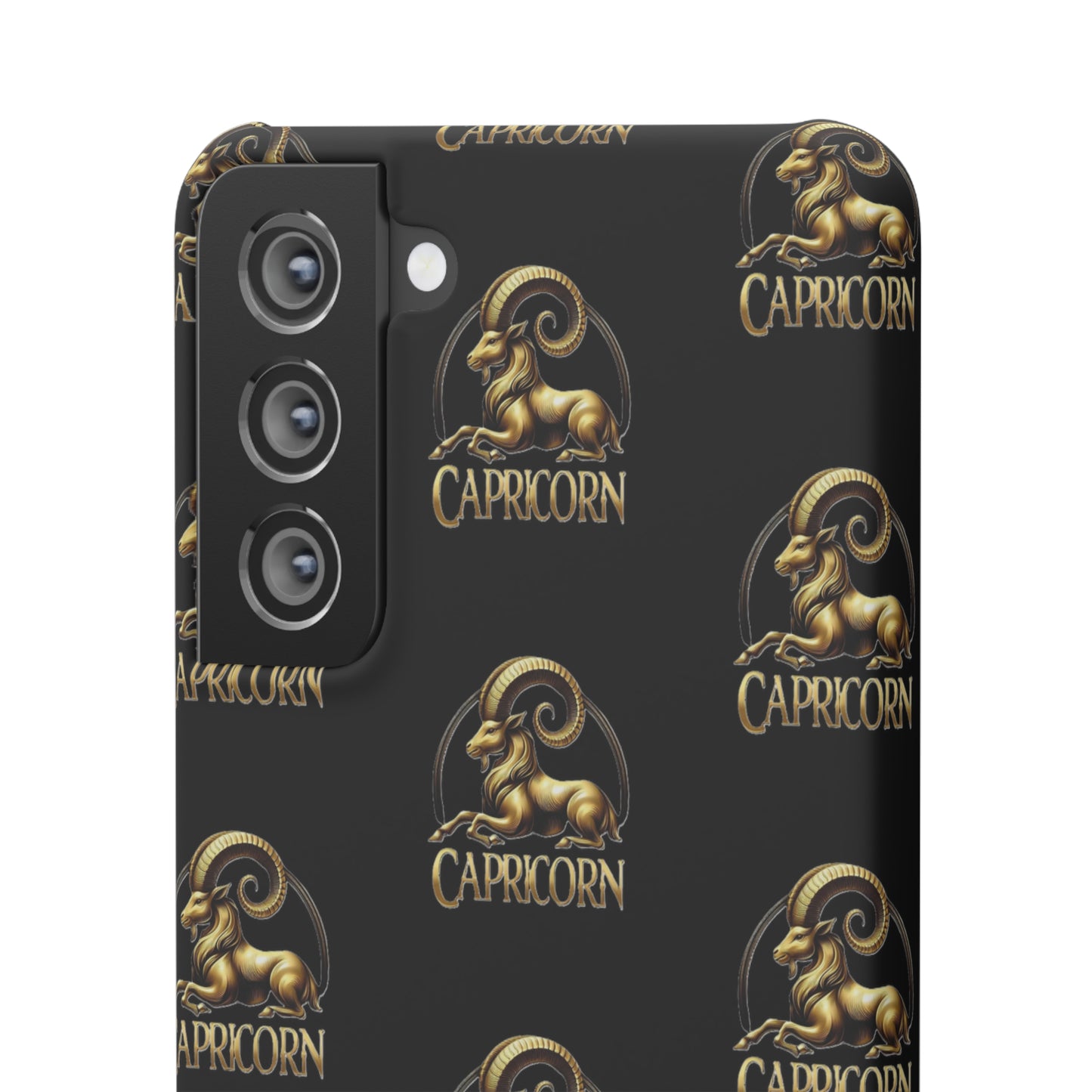 Capricorn Patterned Snap Cases