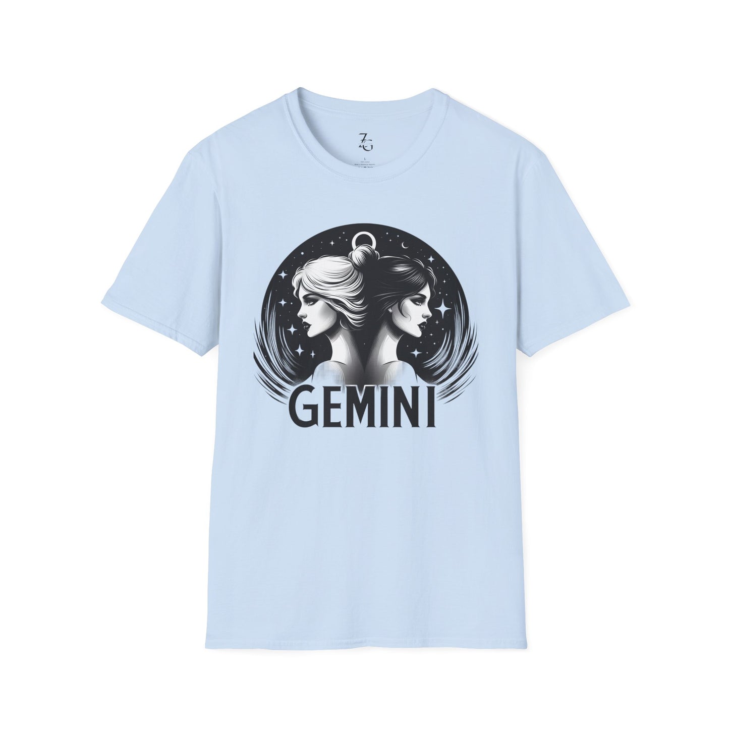 Gemini Softstyle T-Shirt/Black