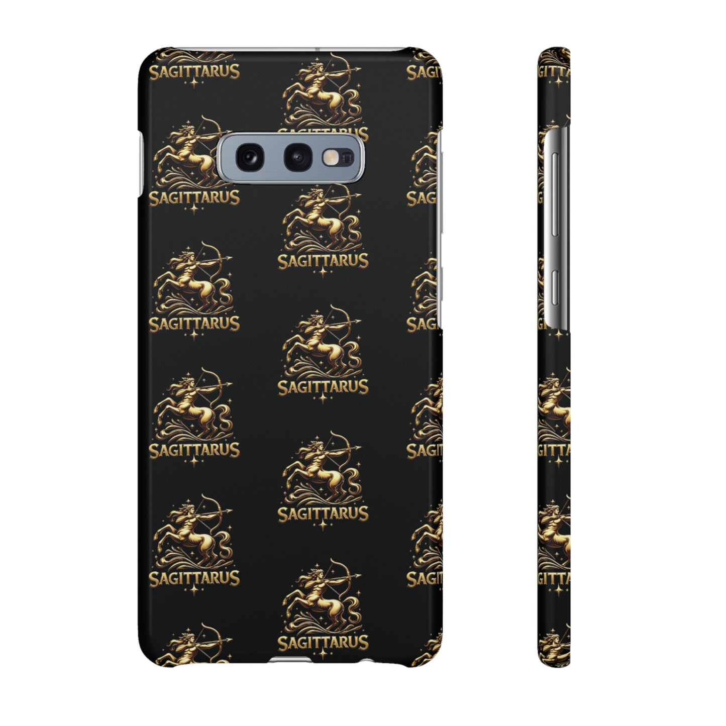 Sagittarius Patterned Snap Cases