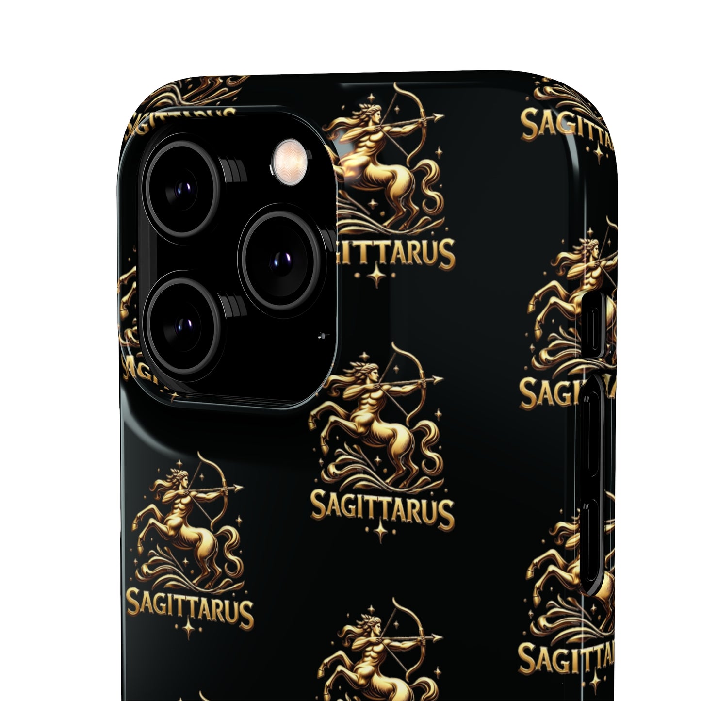 Sagittarius Patterned Snap Cases