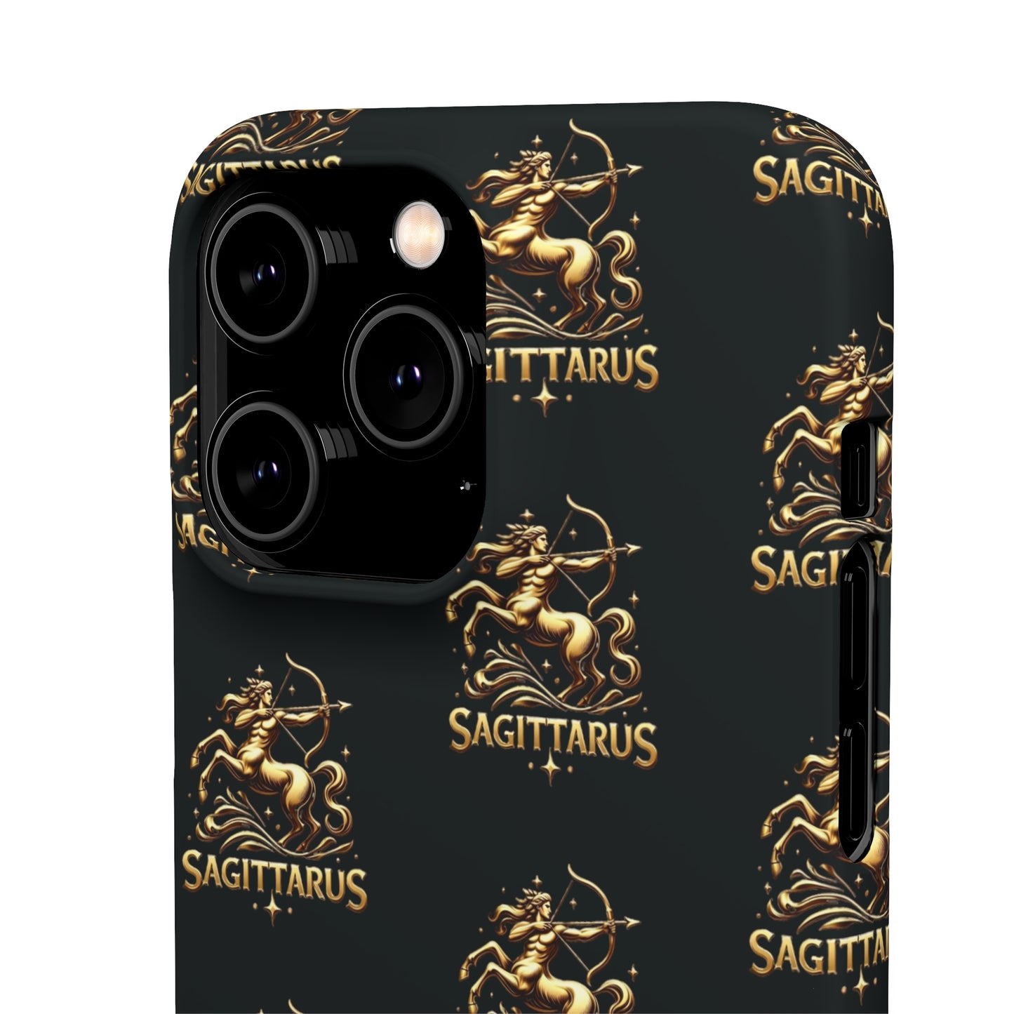 Sagittarius Patterned Snap Cases