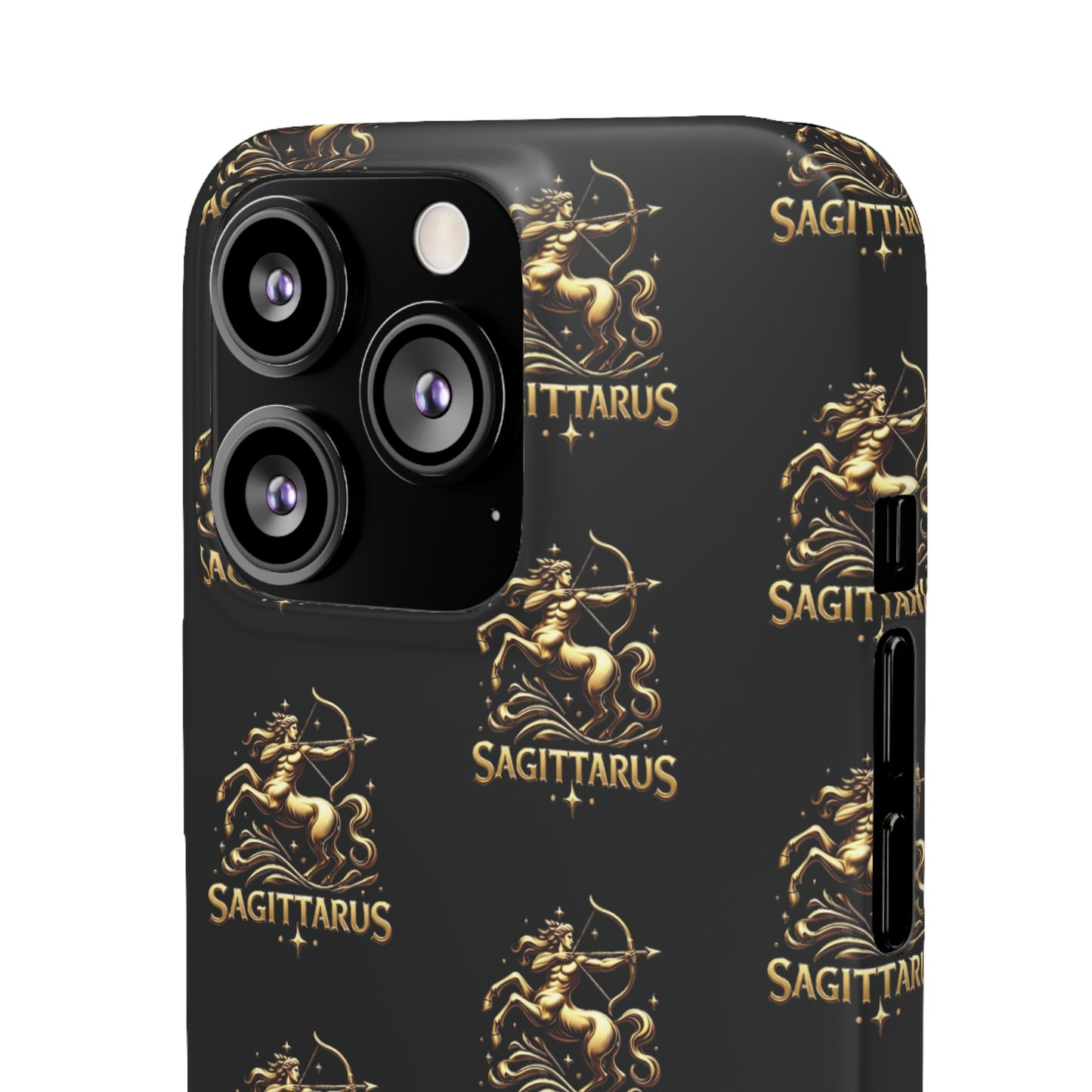 Sagittarius Patterned Snap Cases