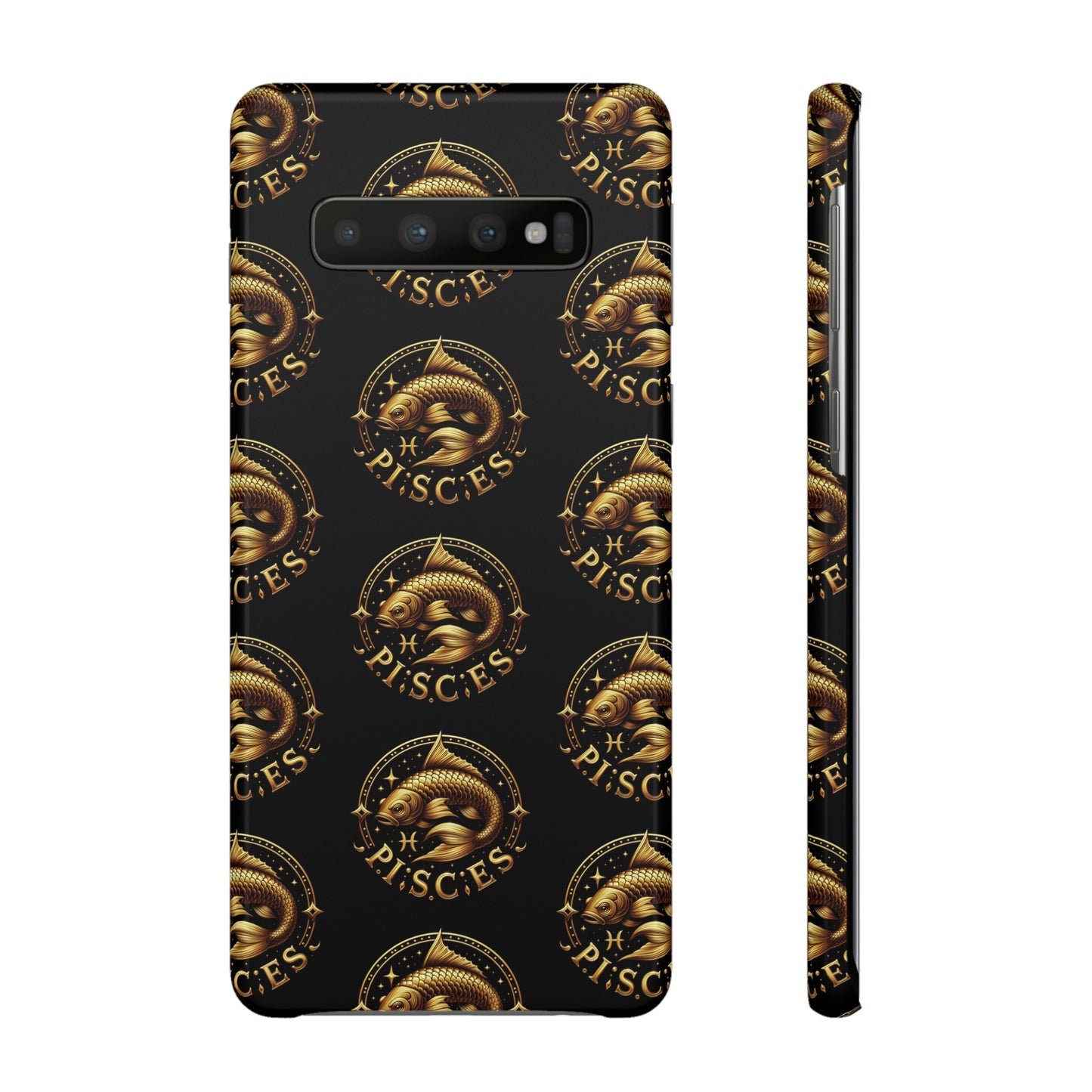 Pisces Patterned Snap Cases