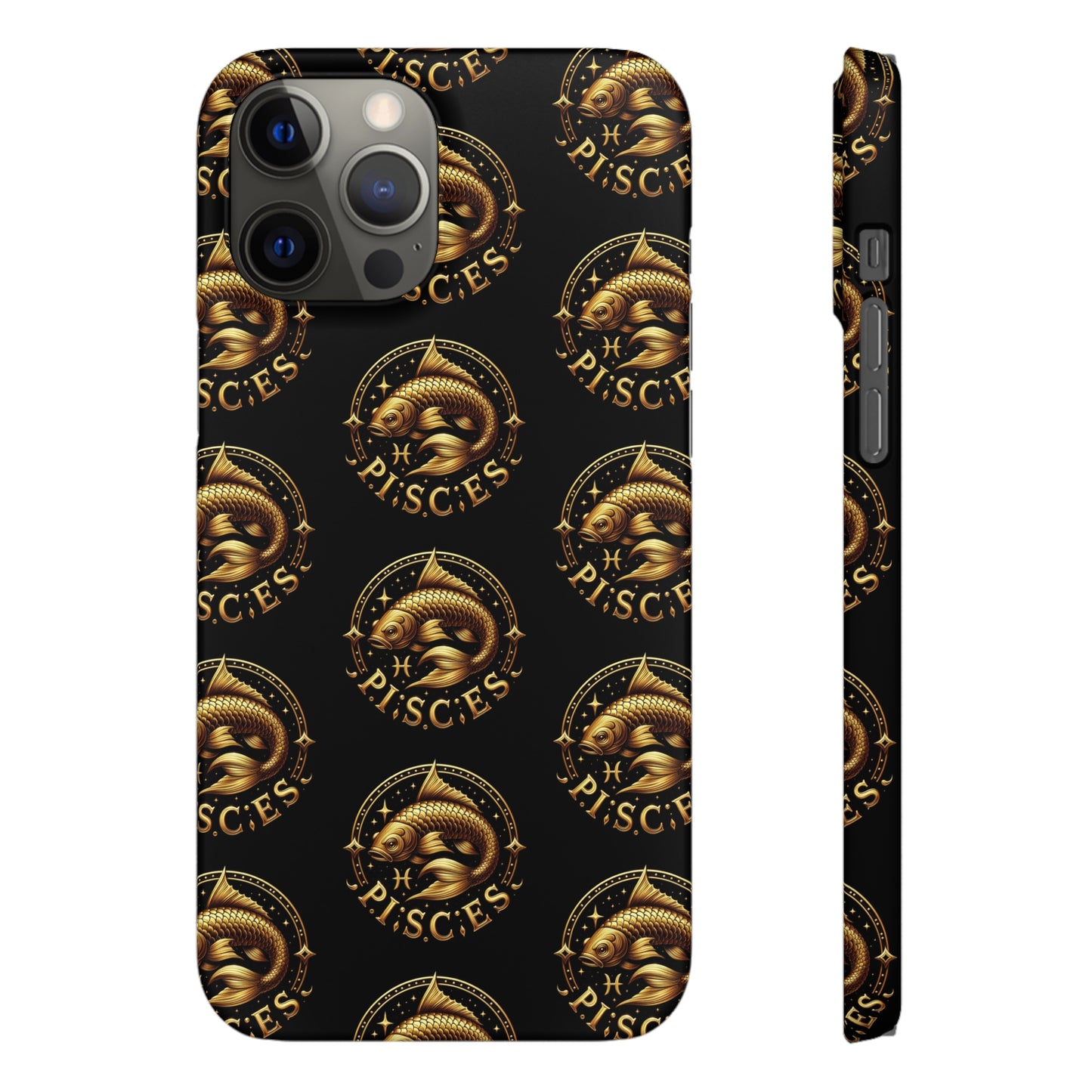 Pisces Patterned Snap Cases