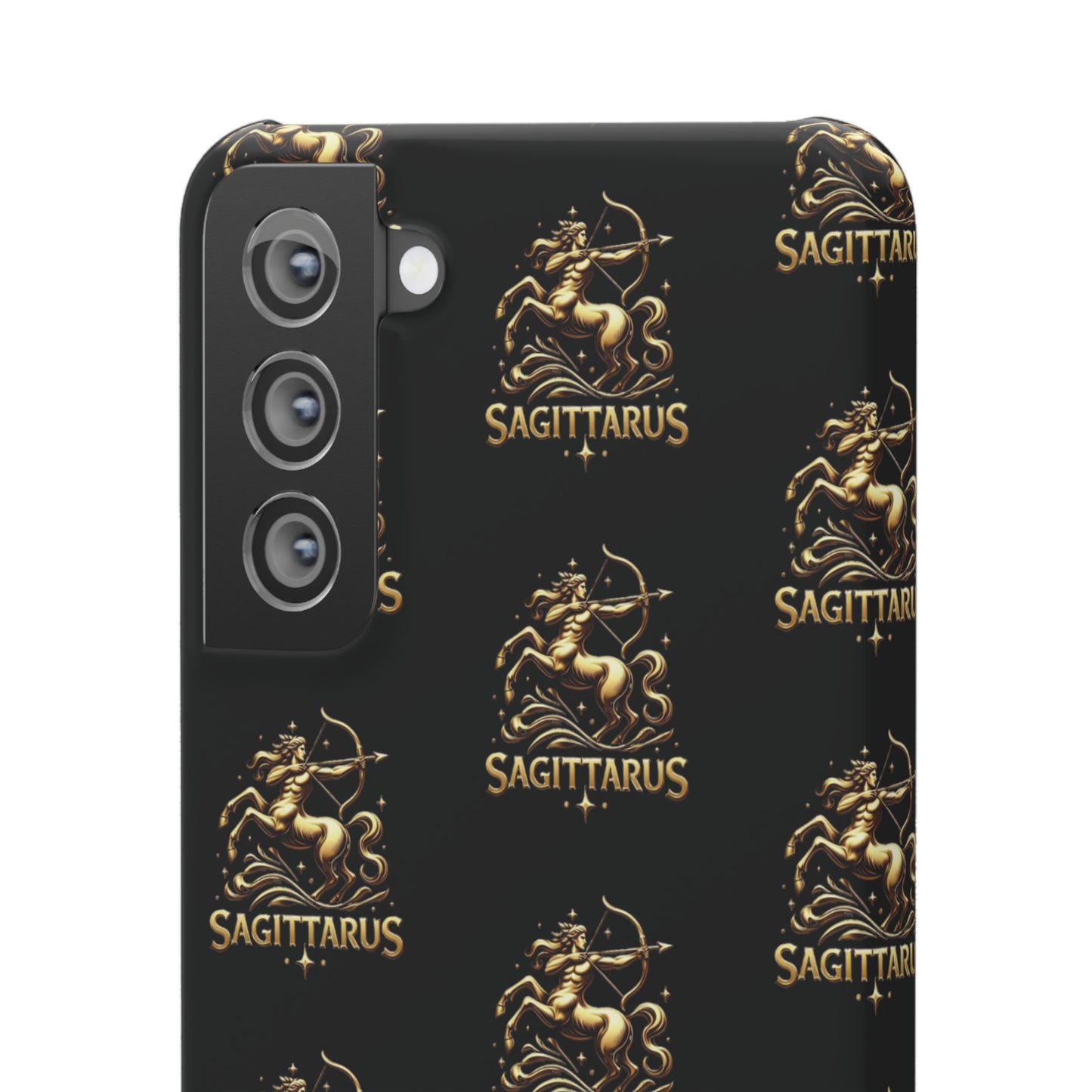 Sagittarius Patterned Snap Cases