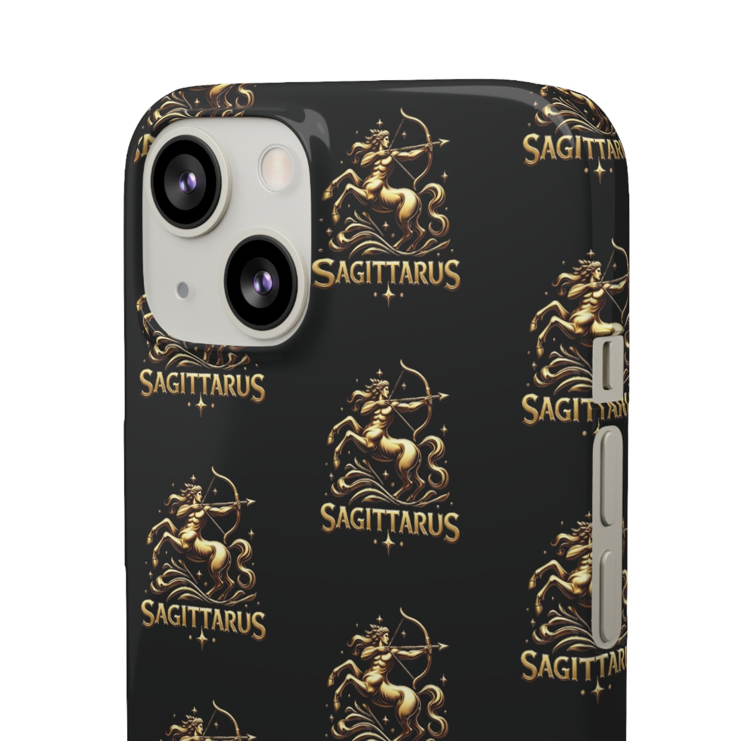 Sagittarius Patterned Snap Cases