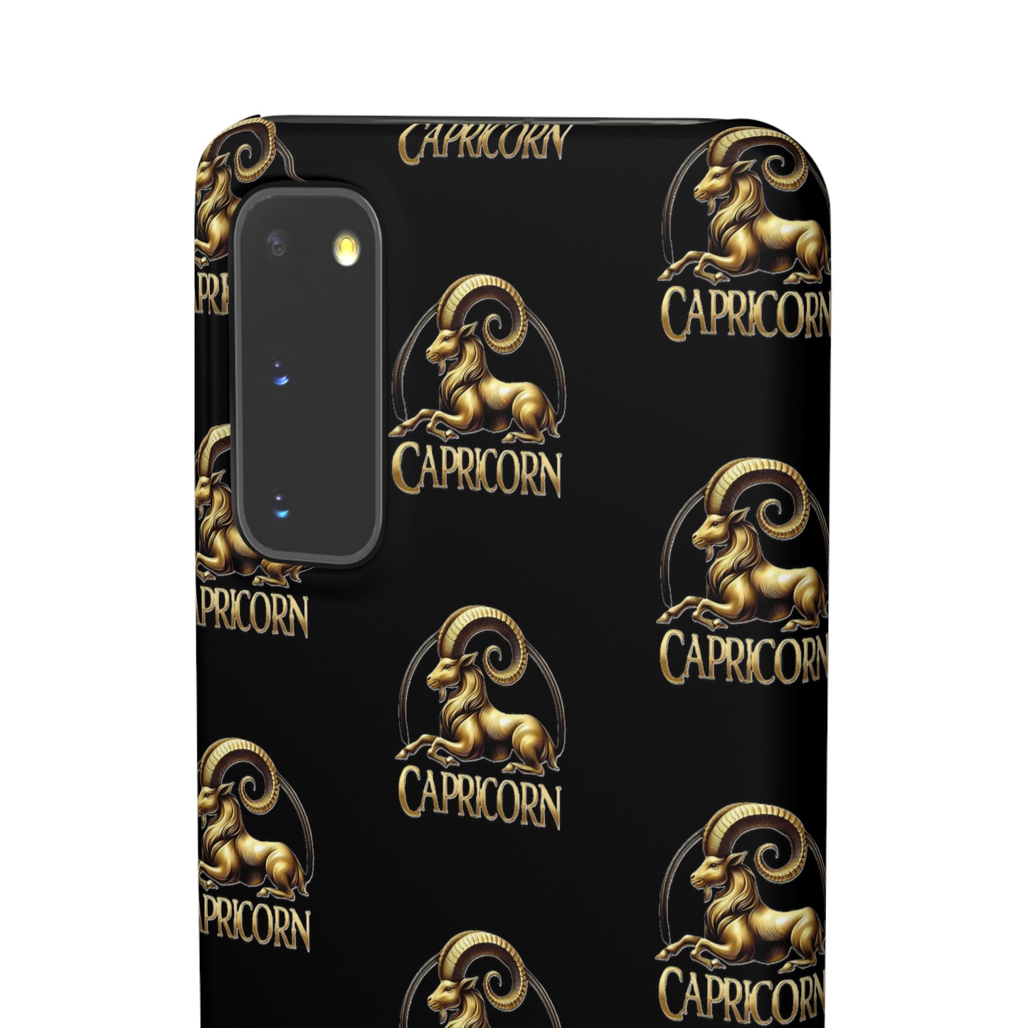 Capricorn Patterned Snap Cases