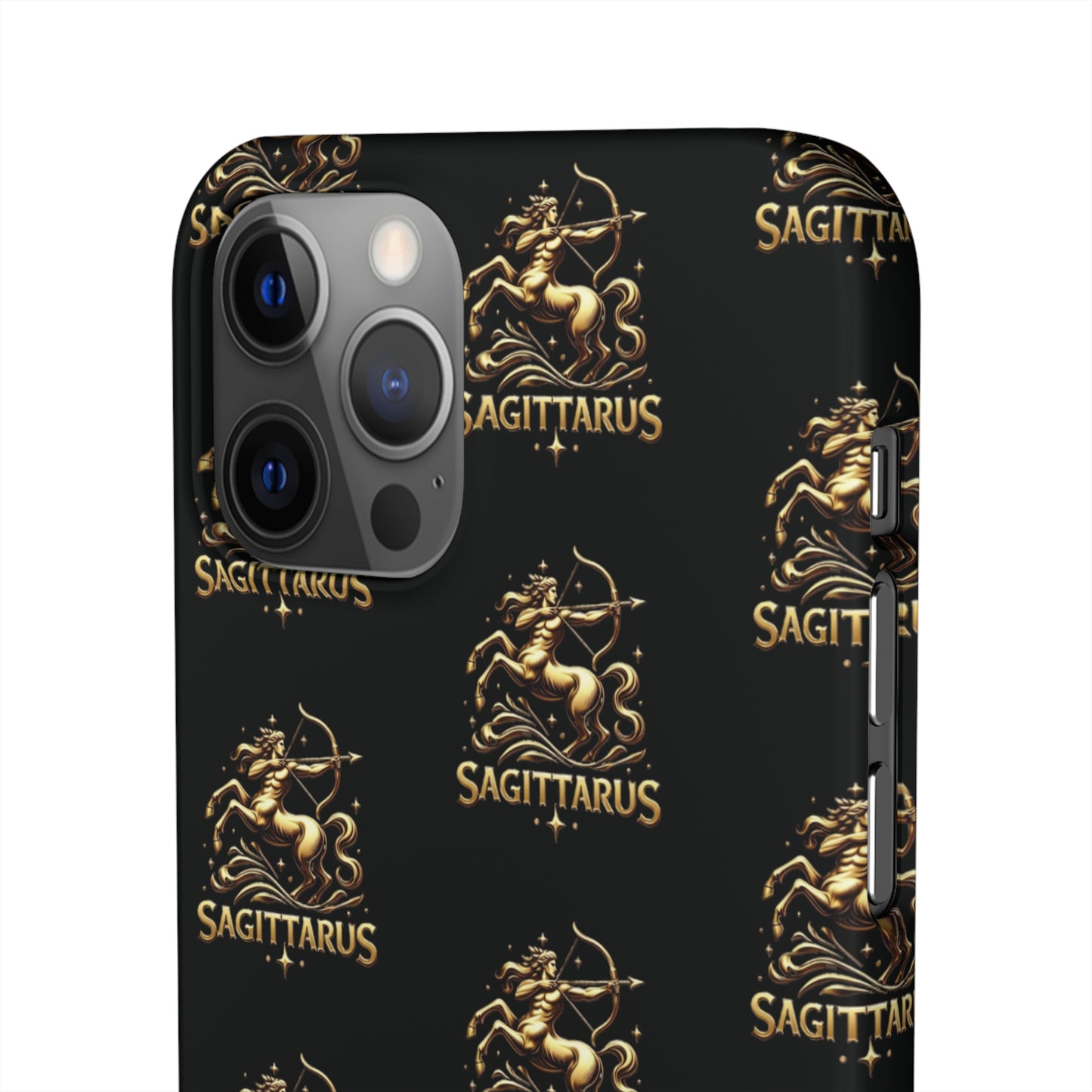 Sagittarius Patterned Snap Cases