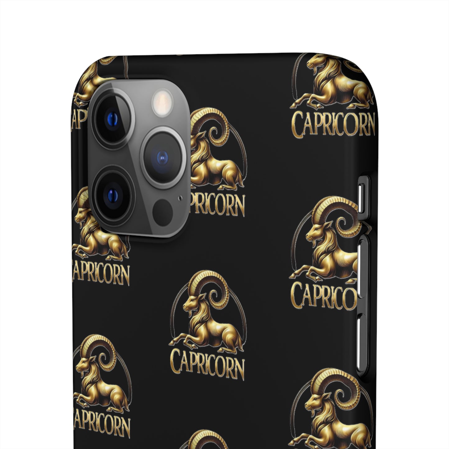 Capricorn Patterned Snap Cases