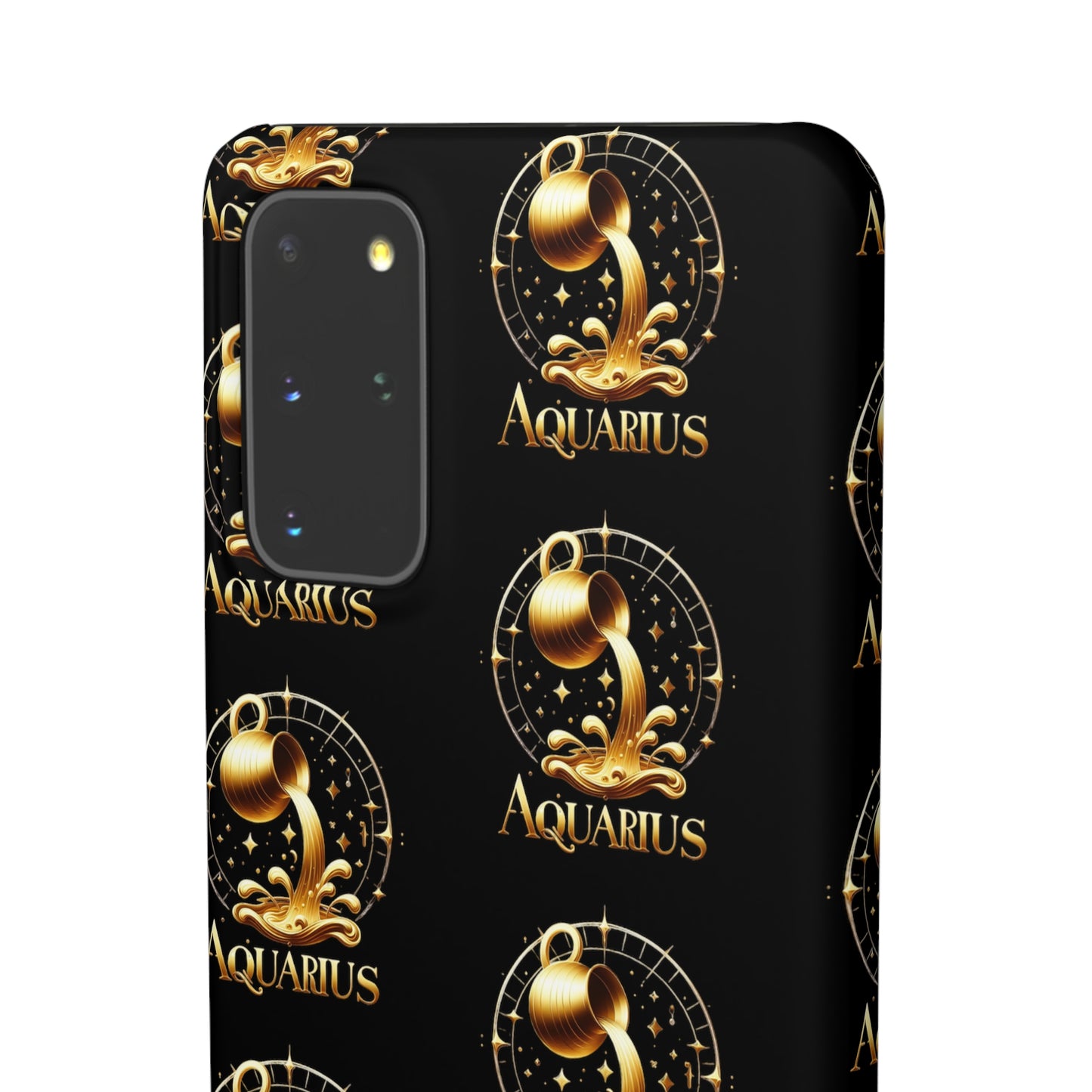 Aquarius Patterned Snap Cases