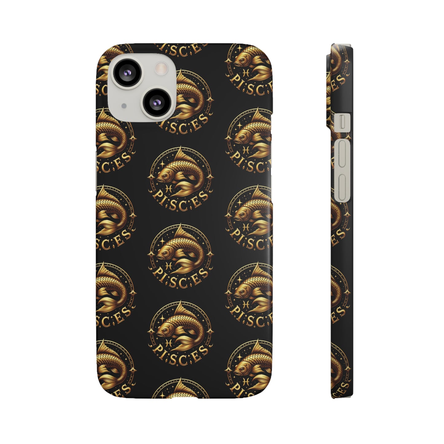 Pisces Patterned Snap Cases