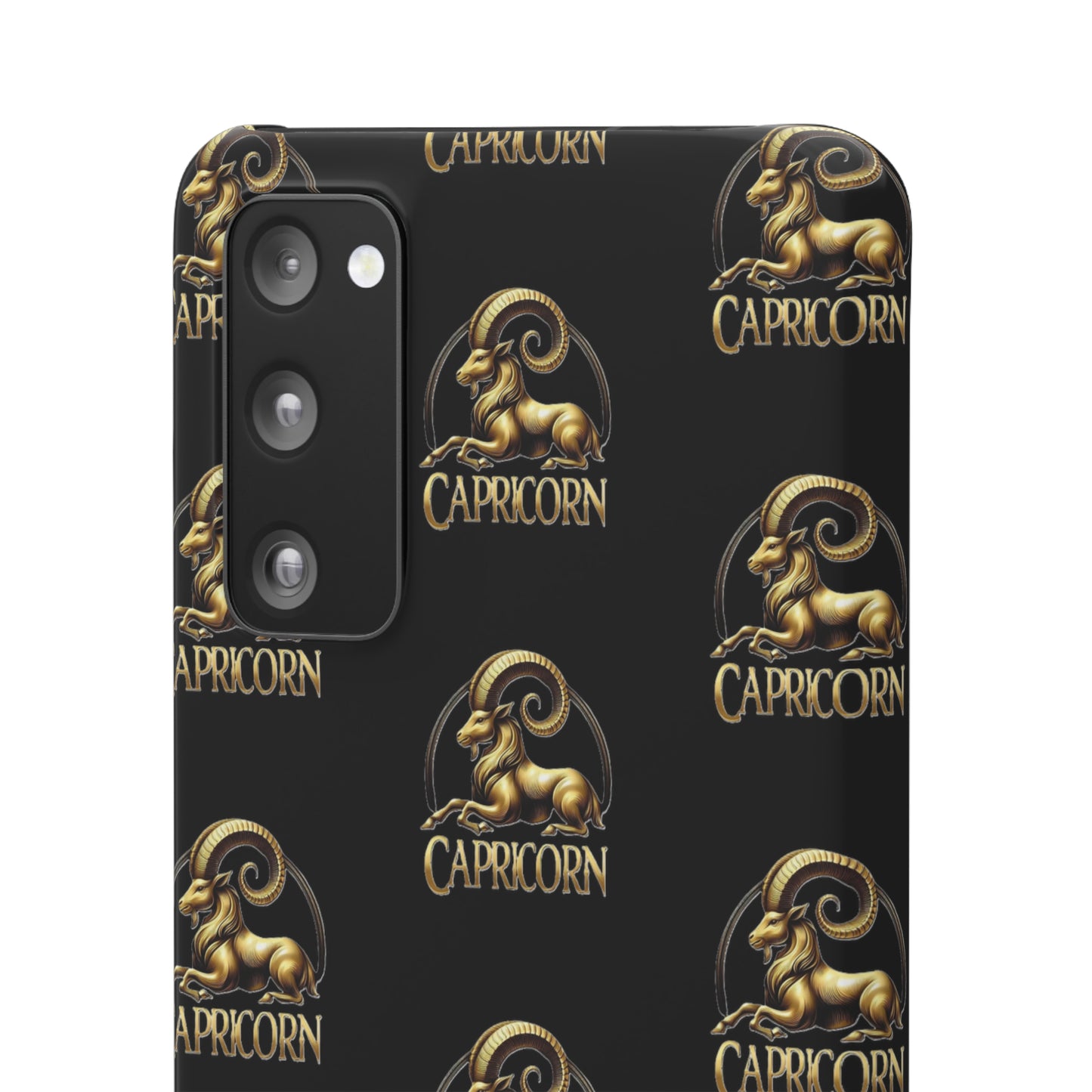 Capricorn Patterned Snap Cases