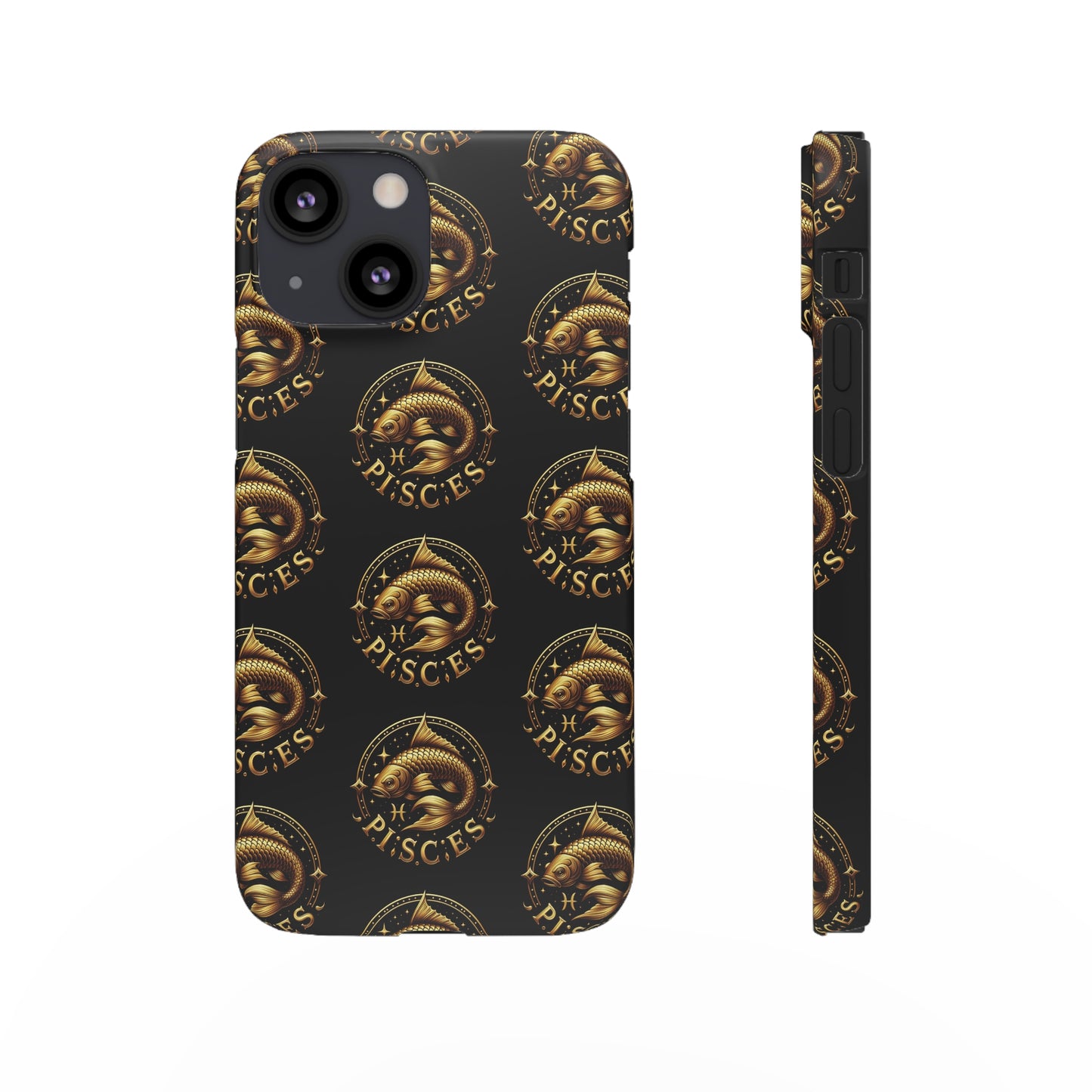 Pisces Patterned Snap Cases