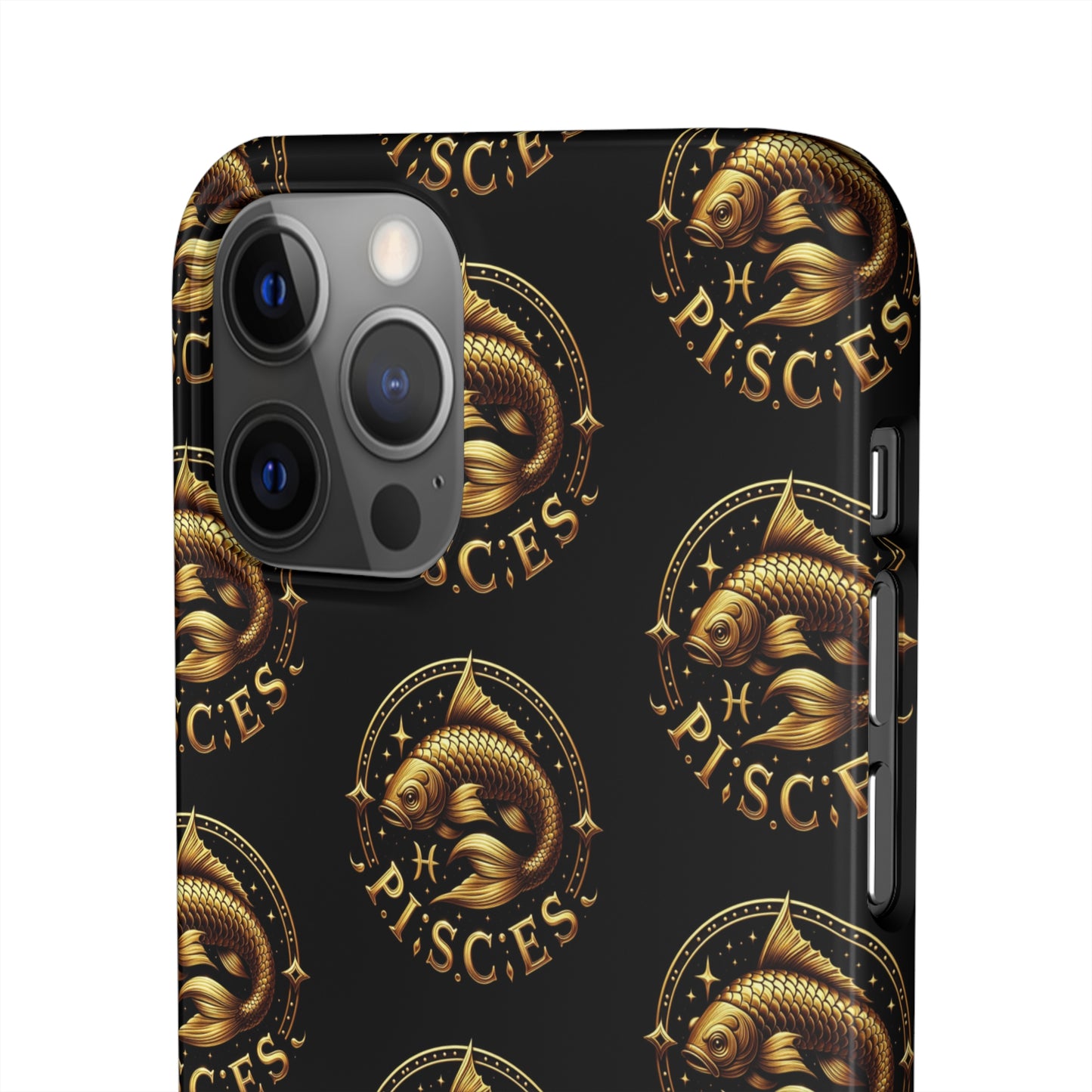 Pisces Patterned Snap Cases