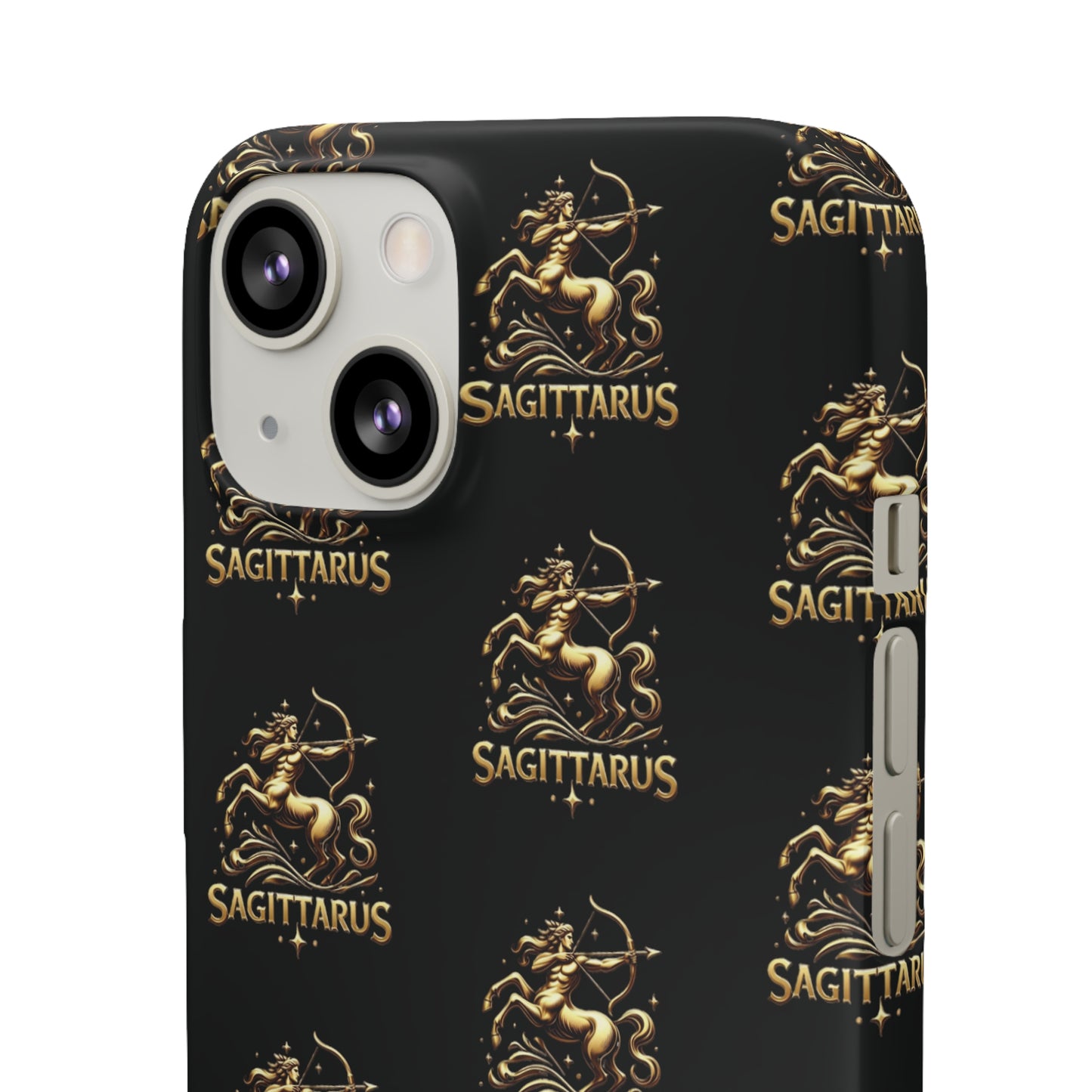 Sagittarius Patterned Snap Cases