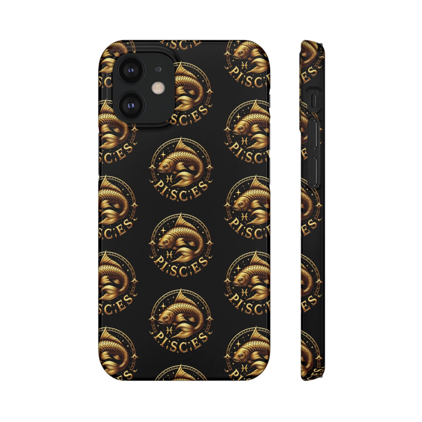 Pisces Patterned Snap Cases