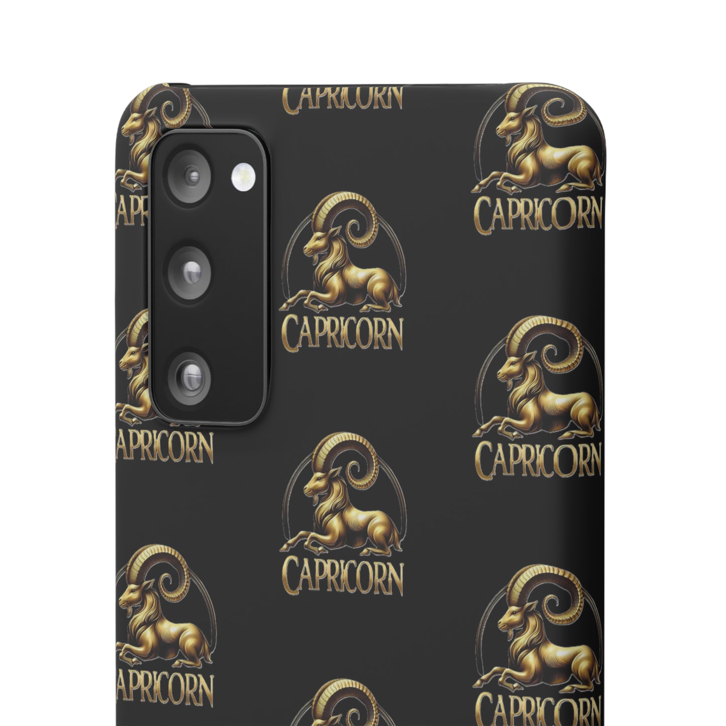 Capricorn Patterned Snap Cases