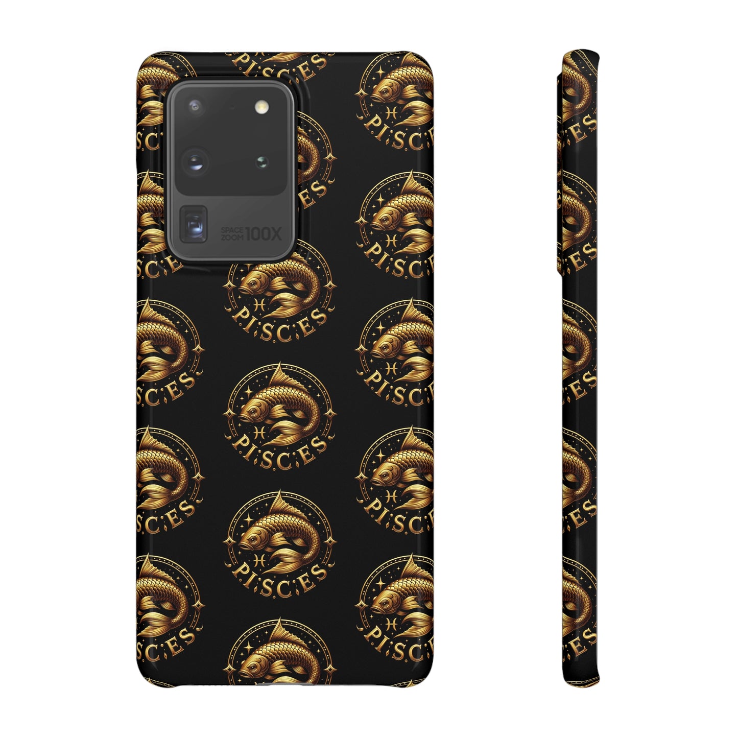 Pisces Patterned Snap Cases