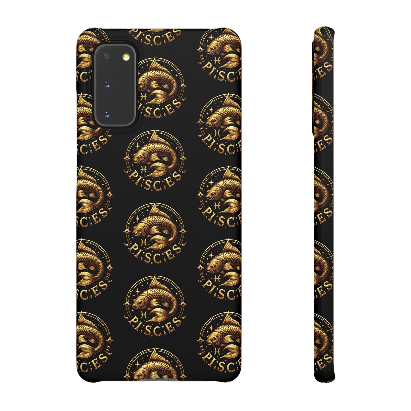 Pisces Patterned Snap Cases