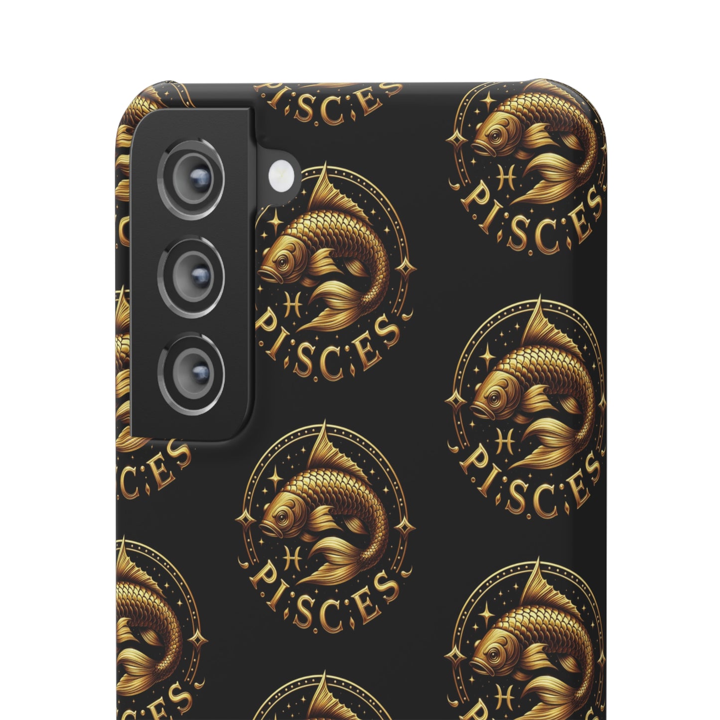 Pisces Patterned Snap Cases