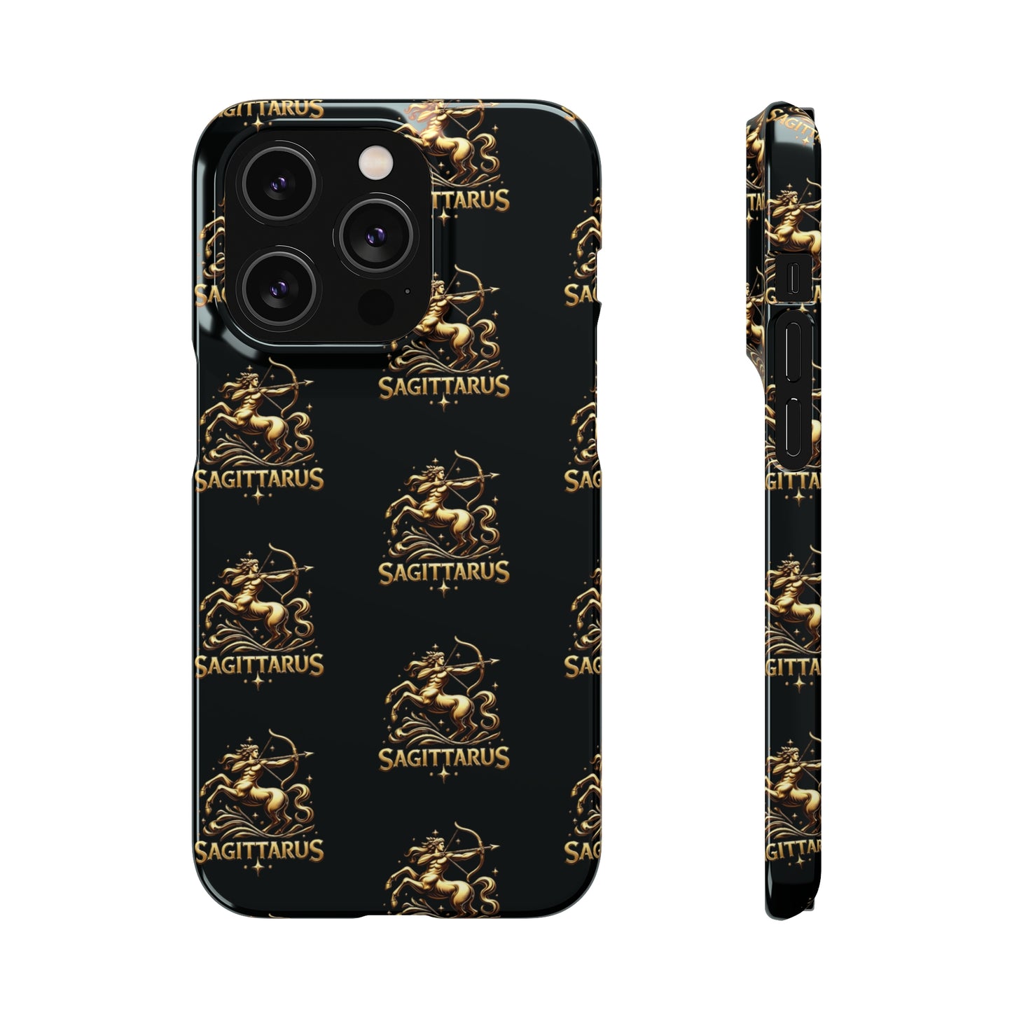 Sagittarius Patterned Snap Cases