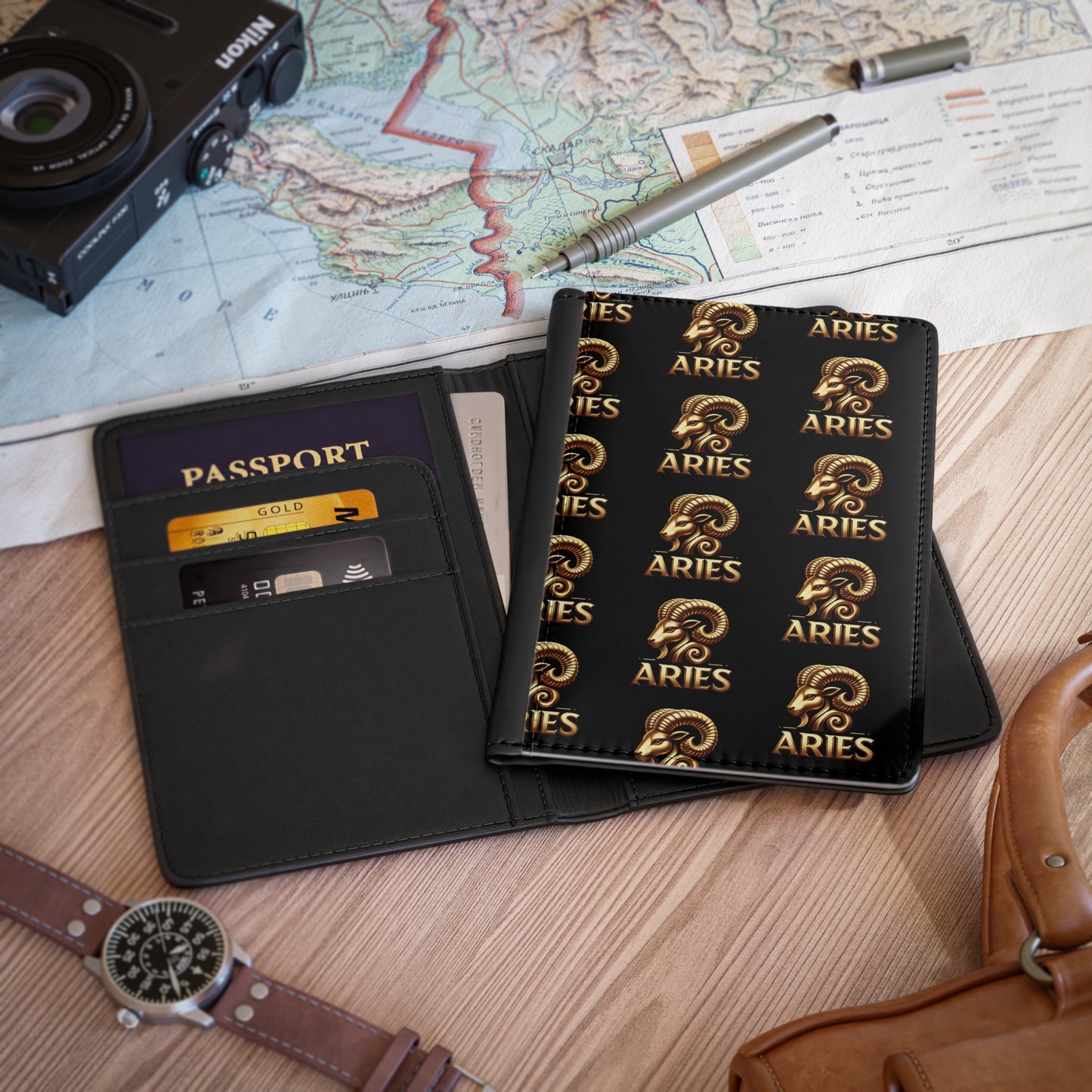 Aries Passport Cover